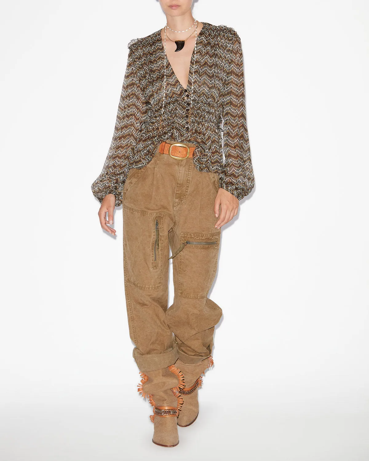 TOP AXELINE sold by Isabel Marant product image thumbnail 4