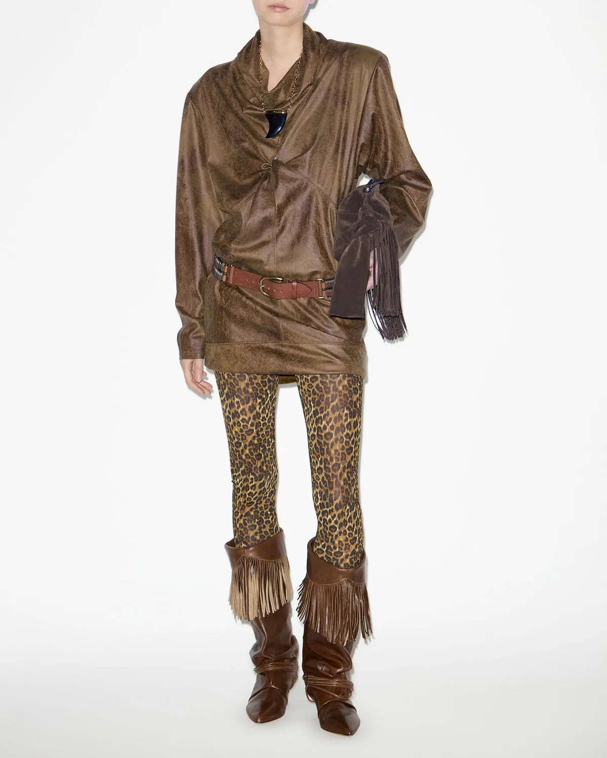 Pantalon Joshua sold by Isabel Marant product image thumbnail 4