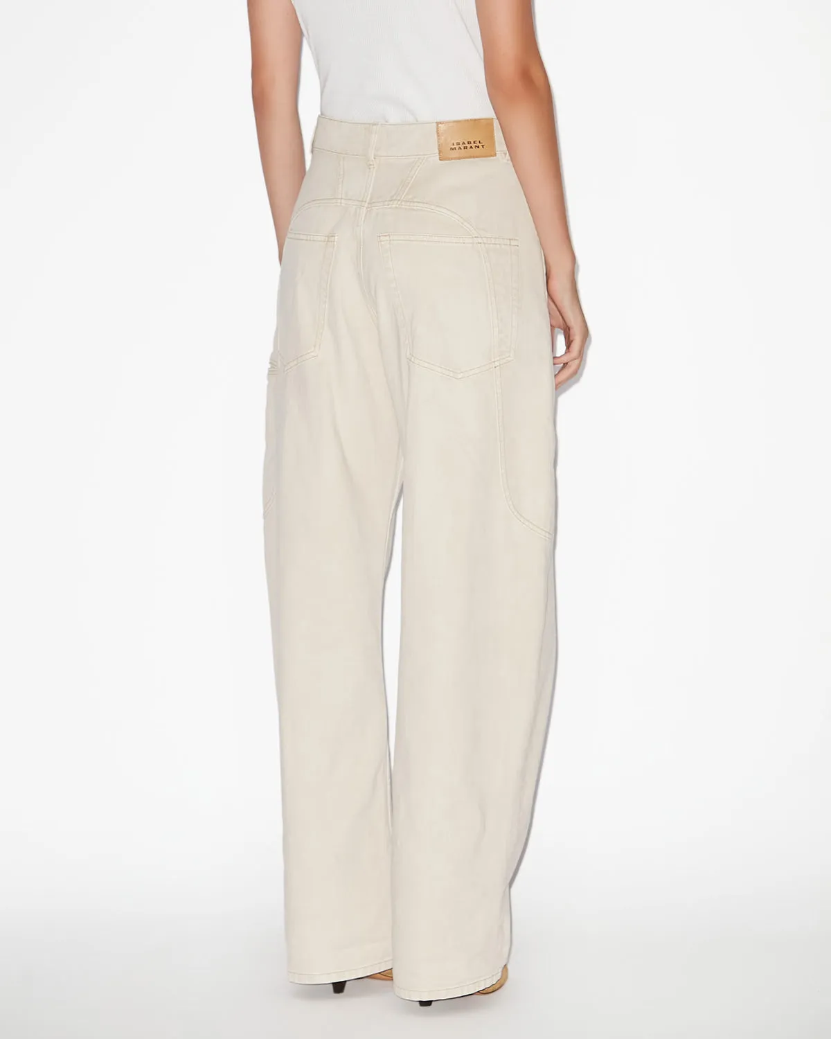 PANTALON BERYL sold by Isabel Marant product image thumbnail 3