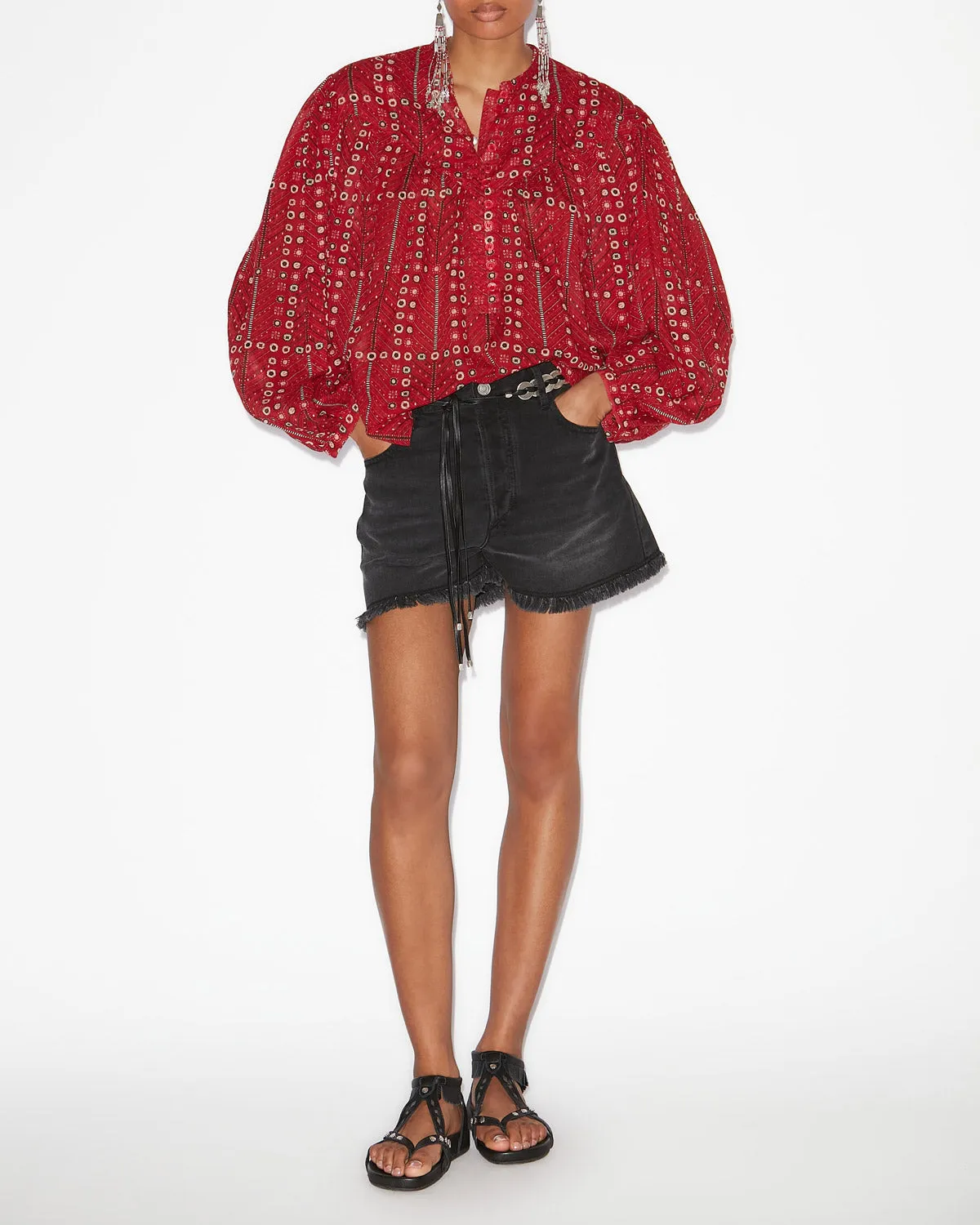BLOUSE SALIKA sold by Isabel Marant product image thumbnail 4