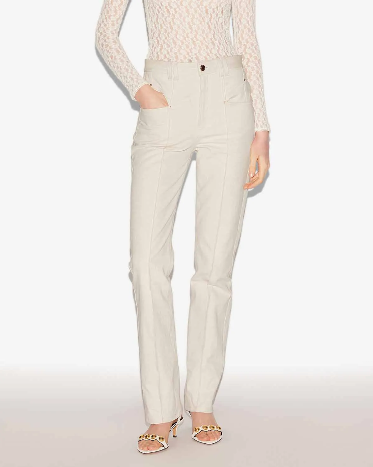 PANTALON LIROKAE sold by Isabel Marant product image thumbnail 5