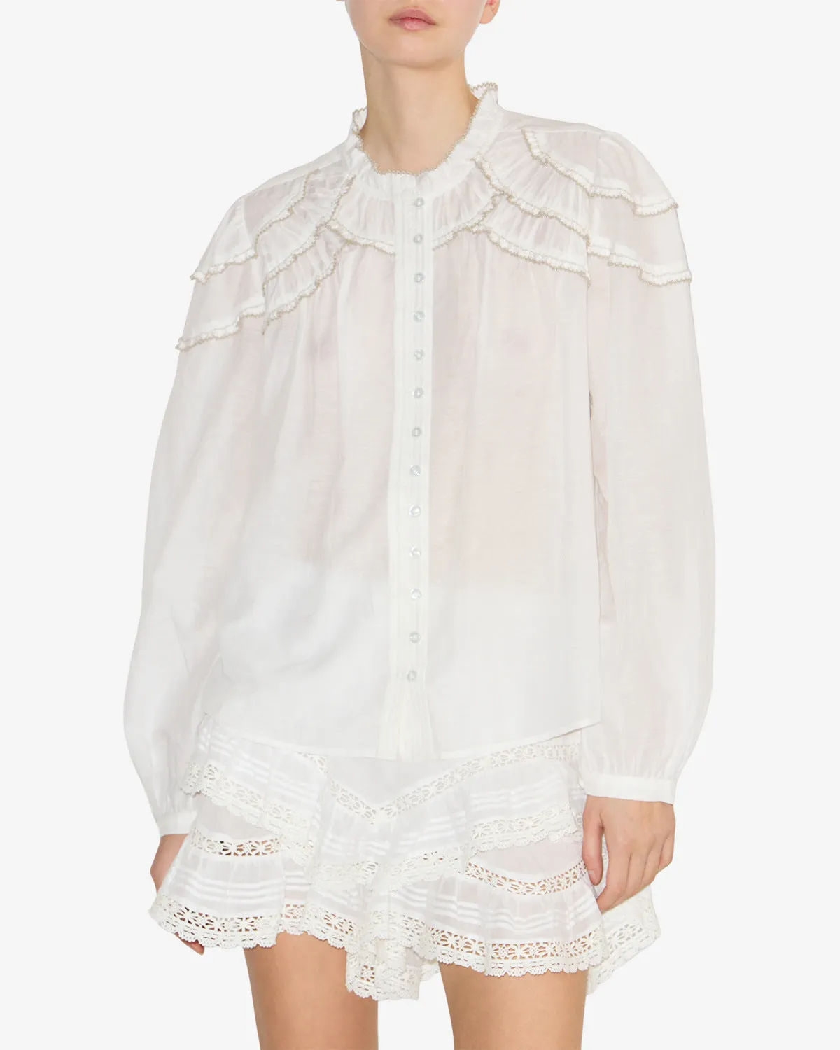 BLOUSE CHRISTA sold by Isabel Marant product image thumbnail 4