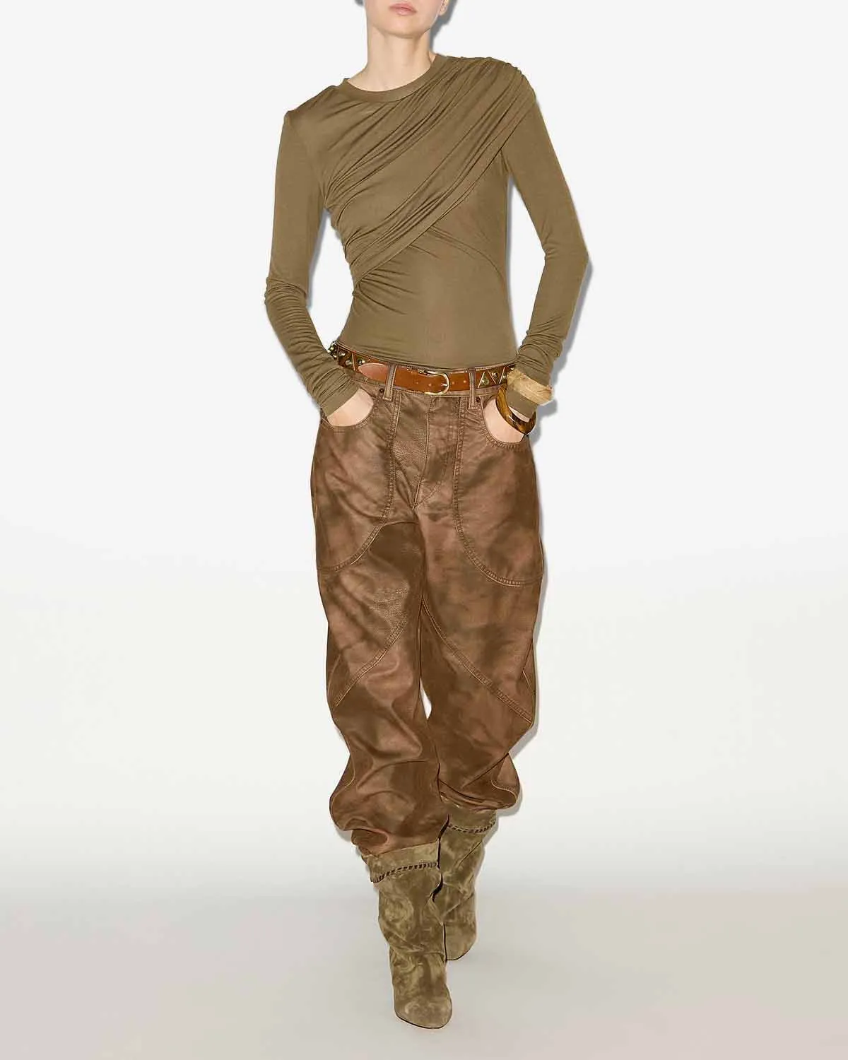 PANTALON KELVINA sold by Isabel Marant product image thumbnail 5