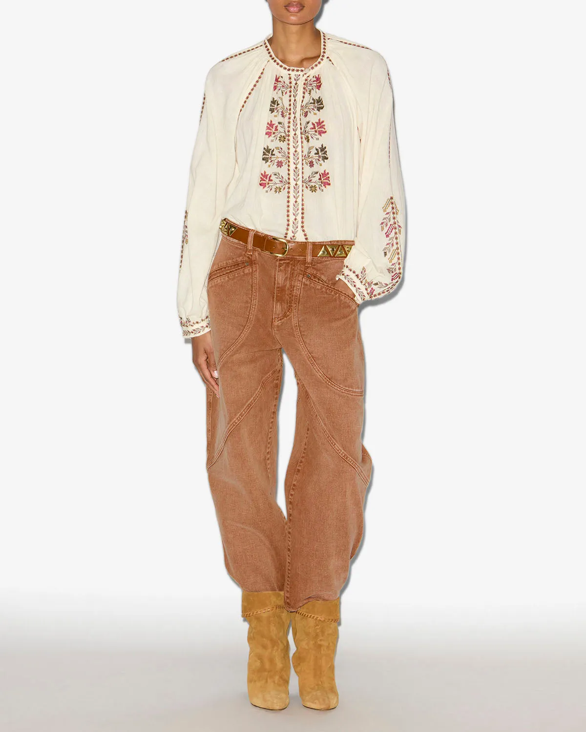 PANTALON CATARINA sold by Isabel Marant product image thumbnail 4