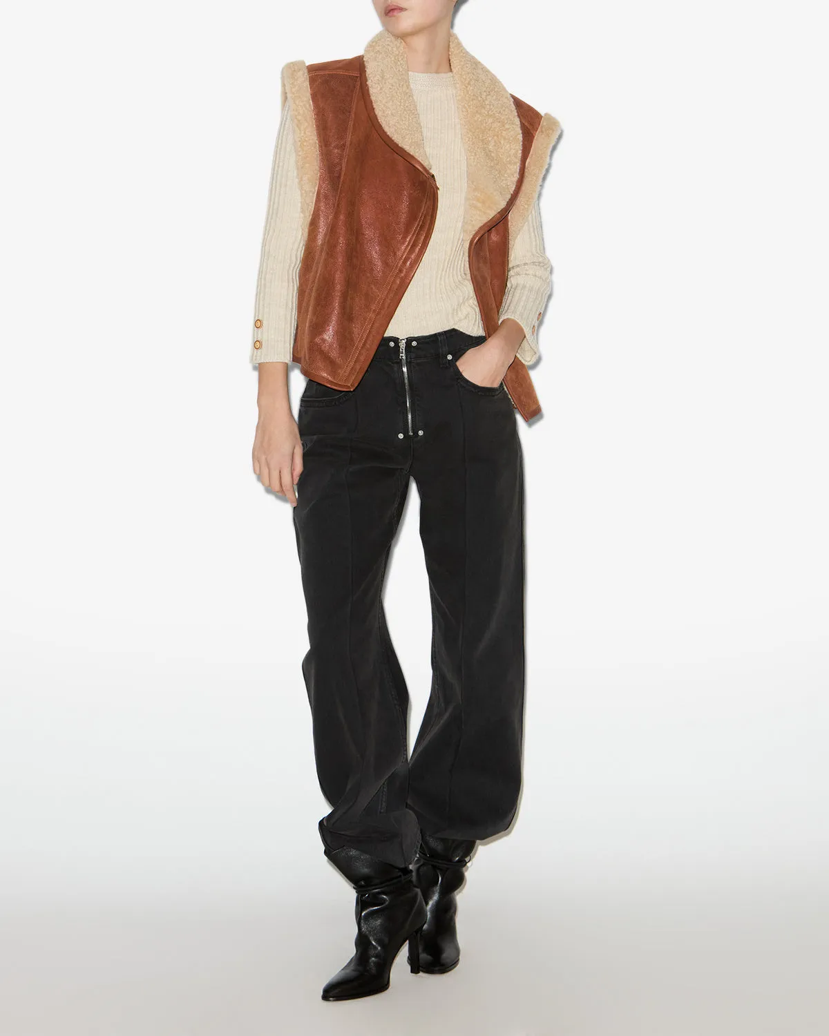 GILET ALIME sold by Isabel Marant product image thumbnail 4