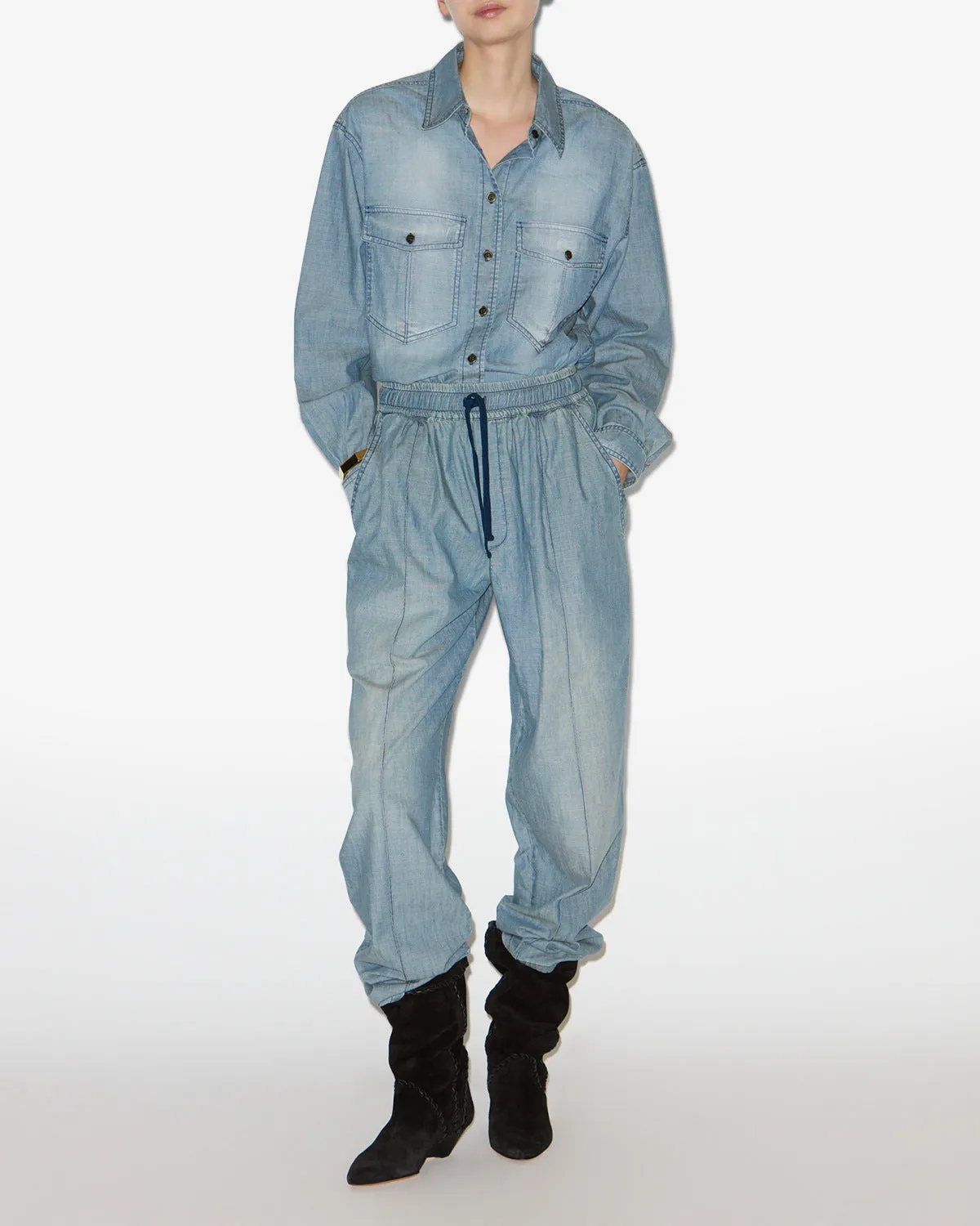 PANTALON CATALIA sold by Isabel Marant product image thumbnail 4