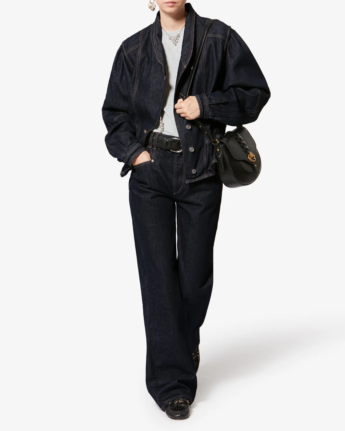 PANTALON BELVIA sold by Isabel Marant product image thumbnail 4