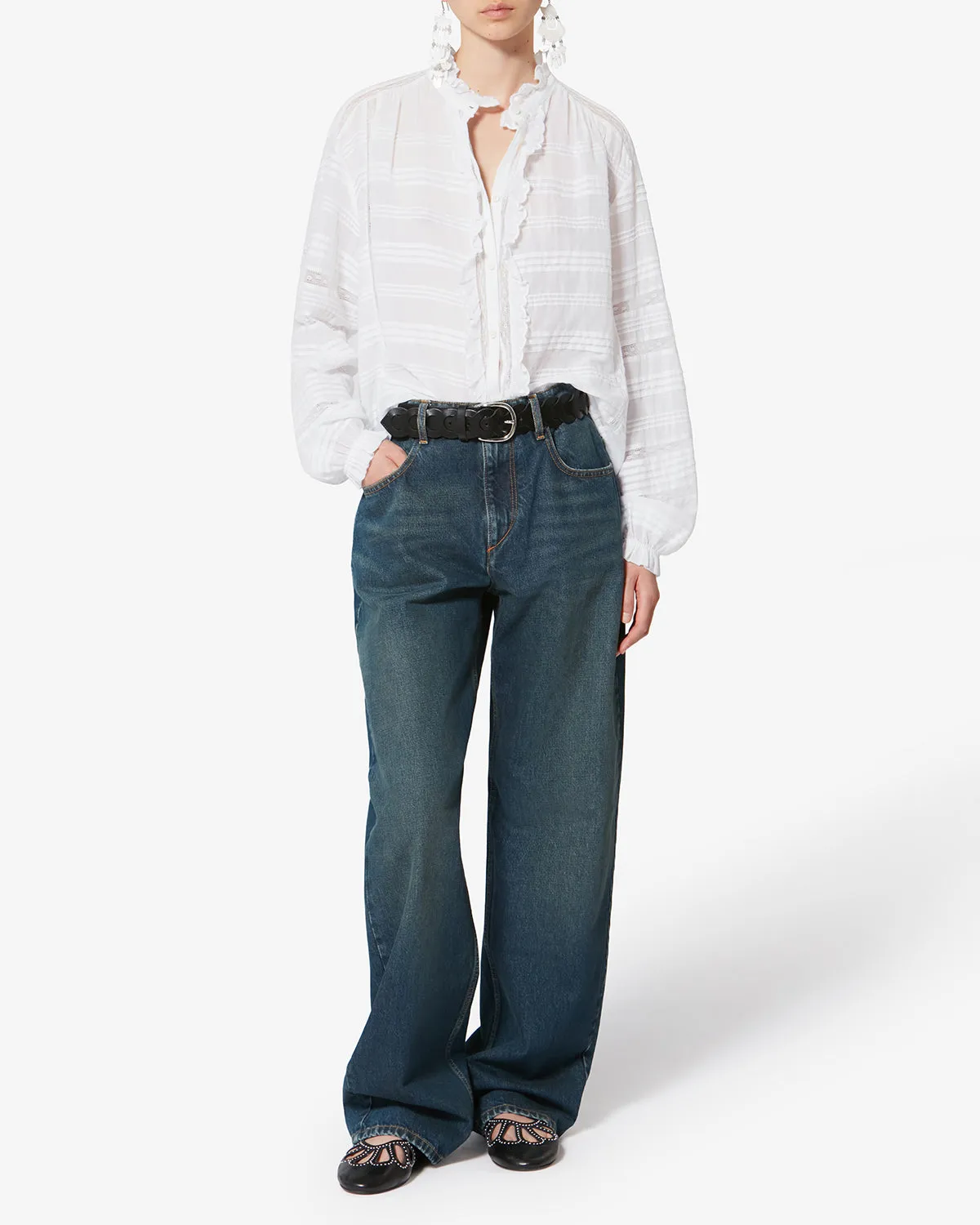 BLOUSE PELINE sold by Isabel Marant product image thumbnail 4