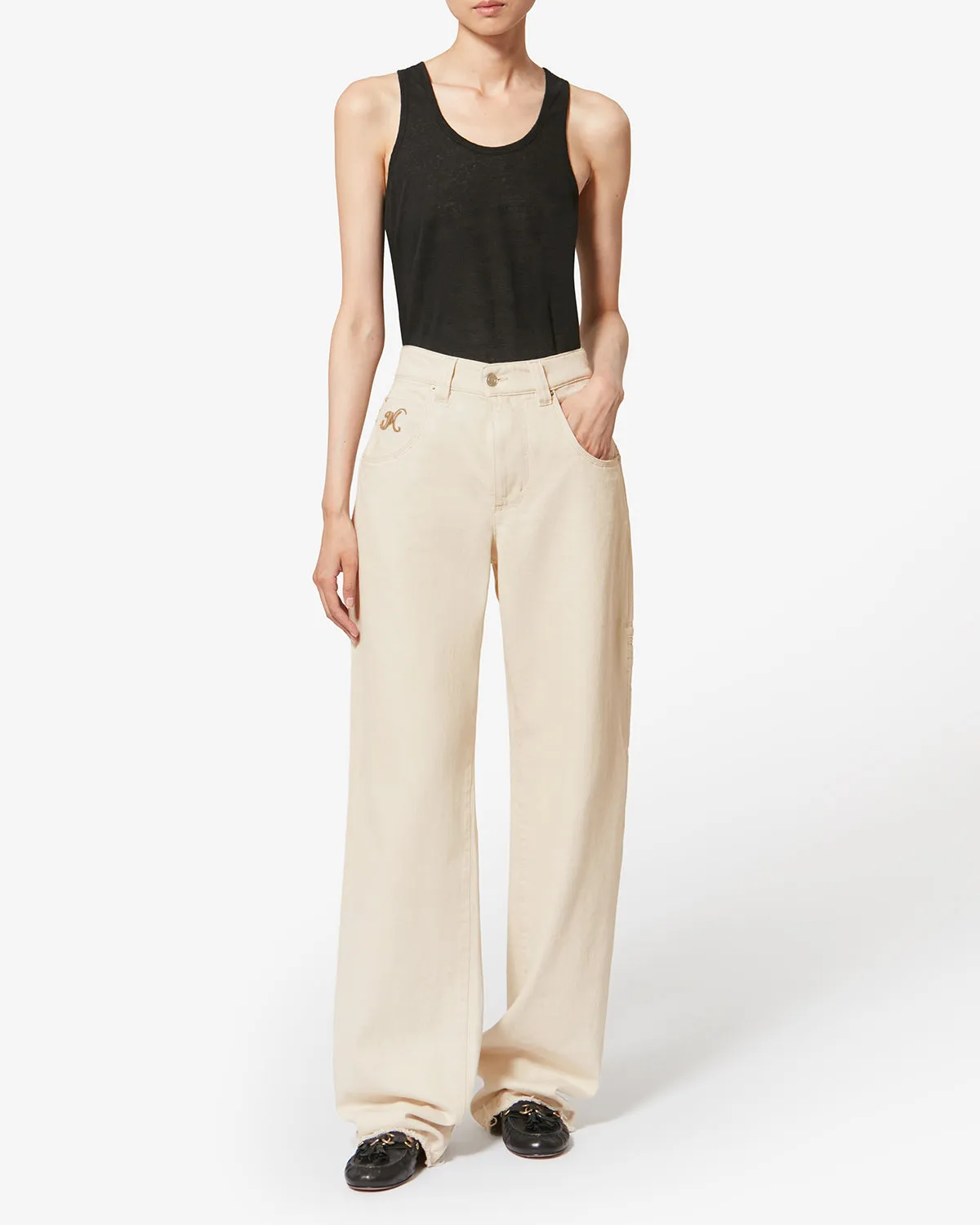 PANTALON JEYDA sold by Isabel Marant product image thumbnail 4