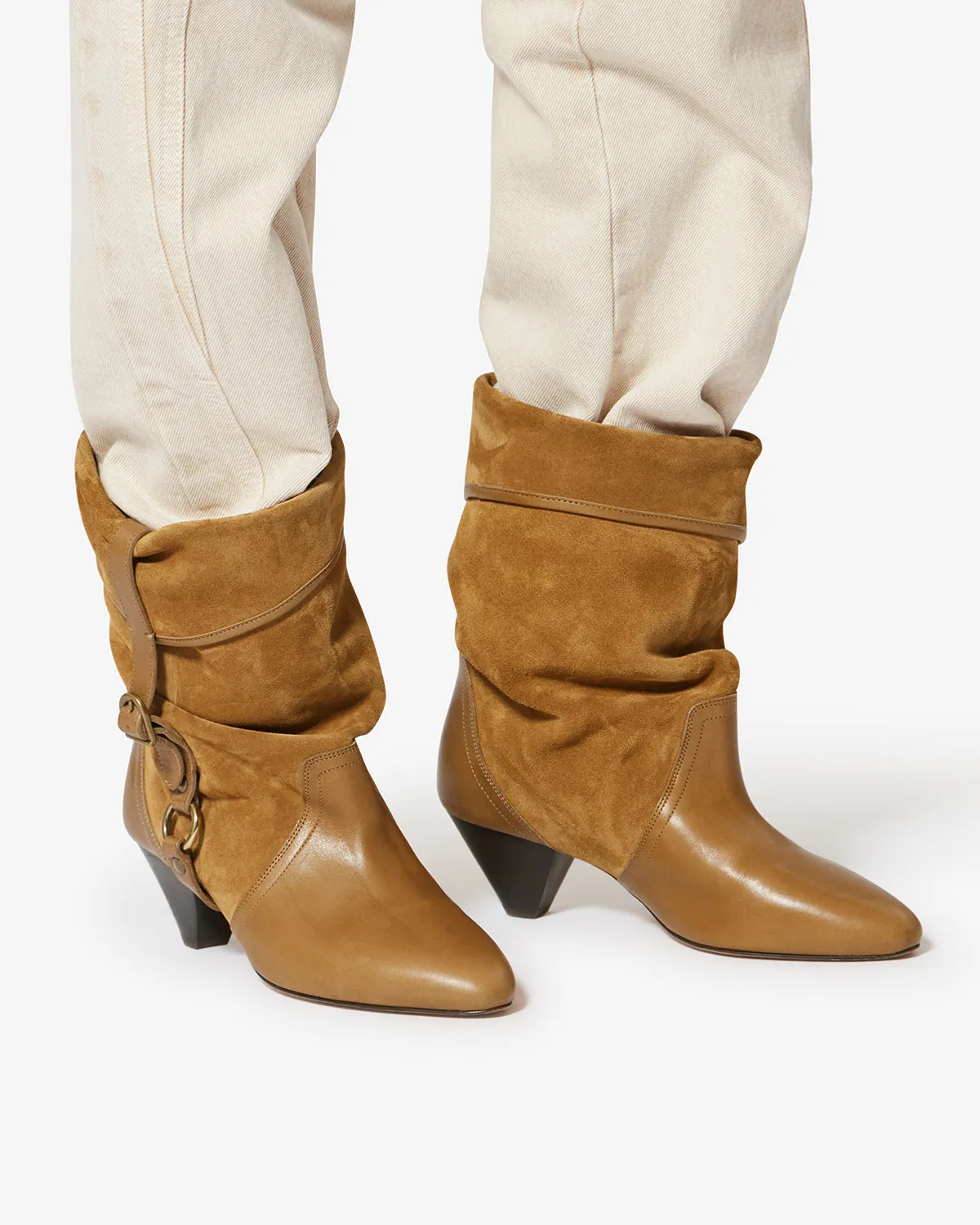 BOOTS DARNER BUCKLE sold by Isabel Marant product image thumbnail 3