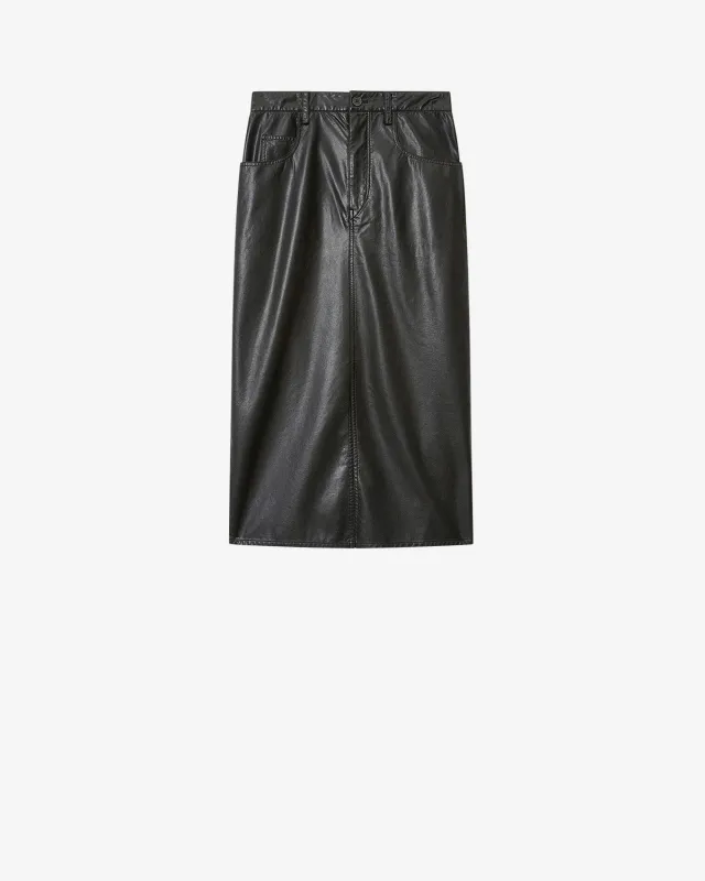 JUPE NILAURIA EFFET CUIR made by Isabel Marant