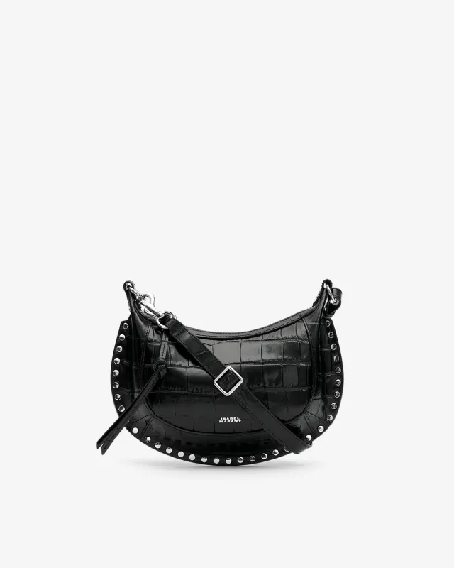 SAC OSKAN MOON EN CUIR EFFET CROCO sold by Isabel Marant