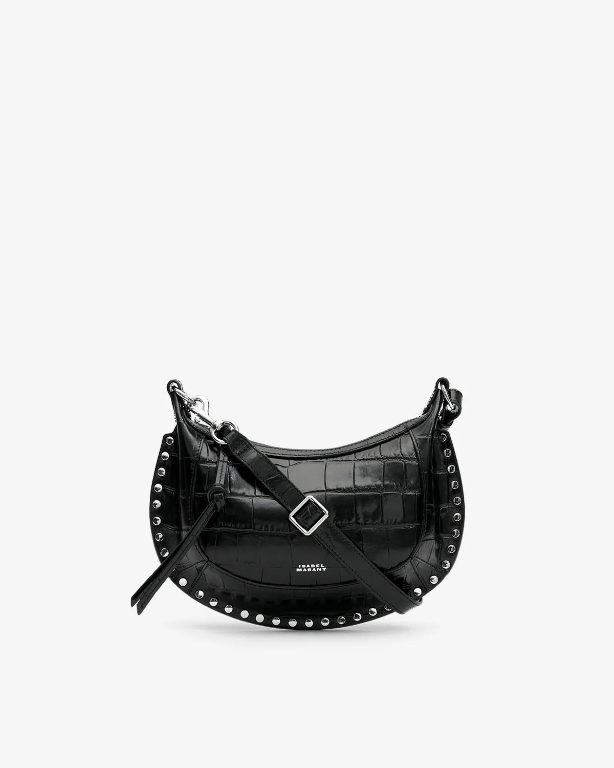 SAC OSKAN MOON EN CUIR EFFET CROCO sold by Isabel Marant