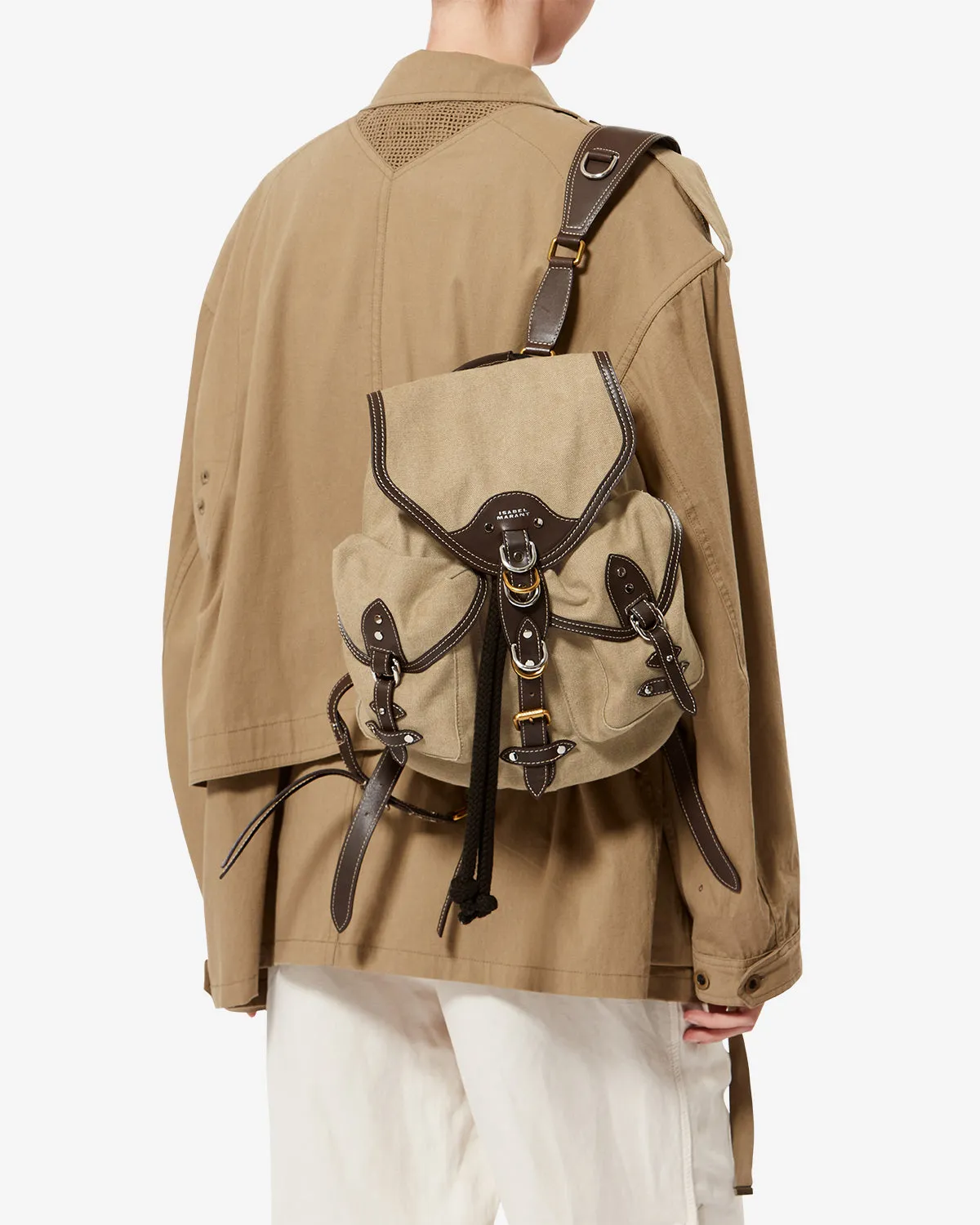 SAC A DOS YUMBO SMALL sold by Isabel Marant product image thumbnail 3