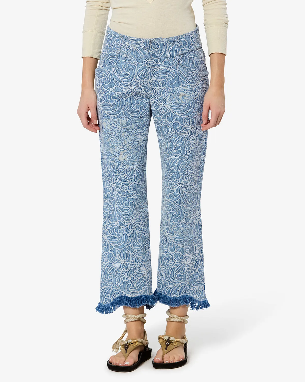 PANTALON OMBELINE sold by Isabel Marant product image thumbnail 5