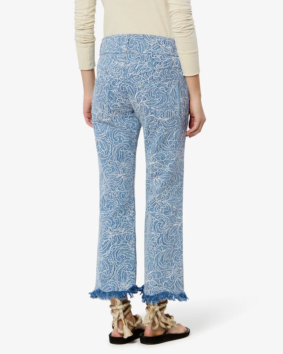 PANTALON OMBELINE sold by Isabel Marant product image thumbnail 3