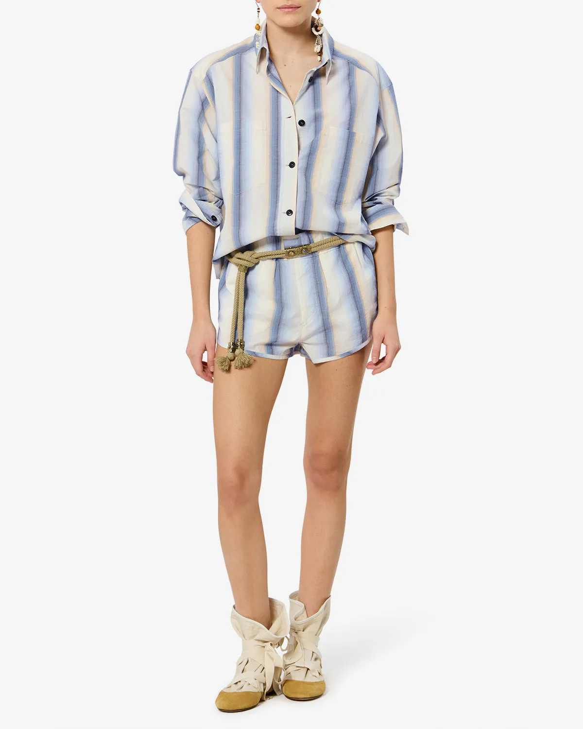 SHORT MELINEA sold by Isabel Marant product image thumbnail 4