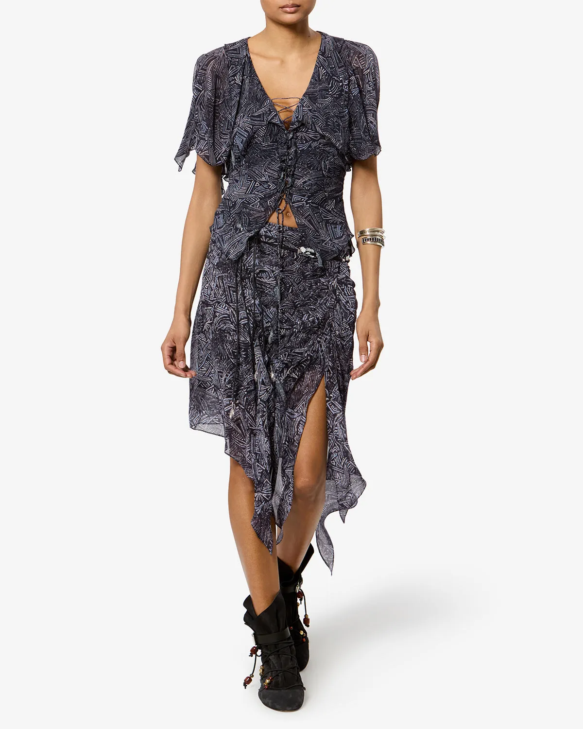 JUPE TAYLORA sold by Isabel Marant product image thumbnail 4