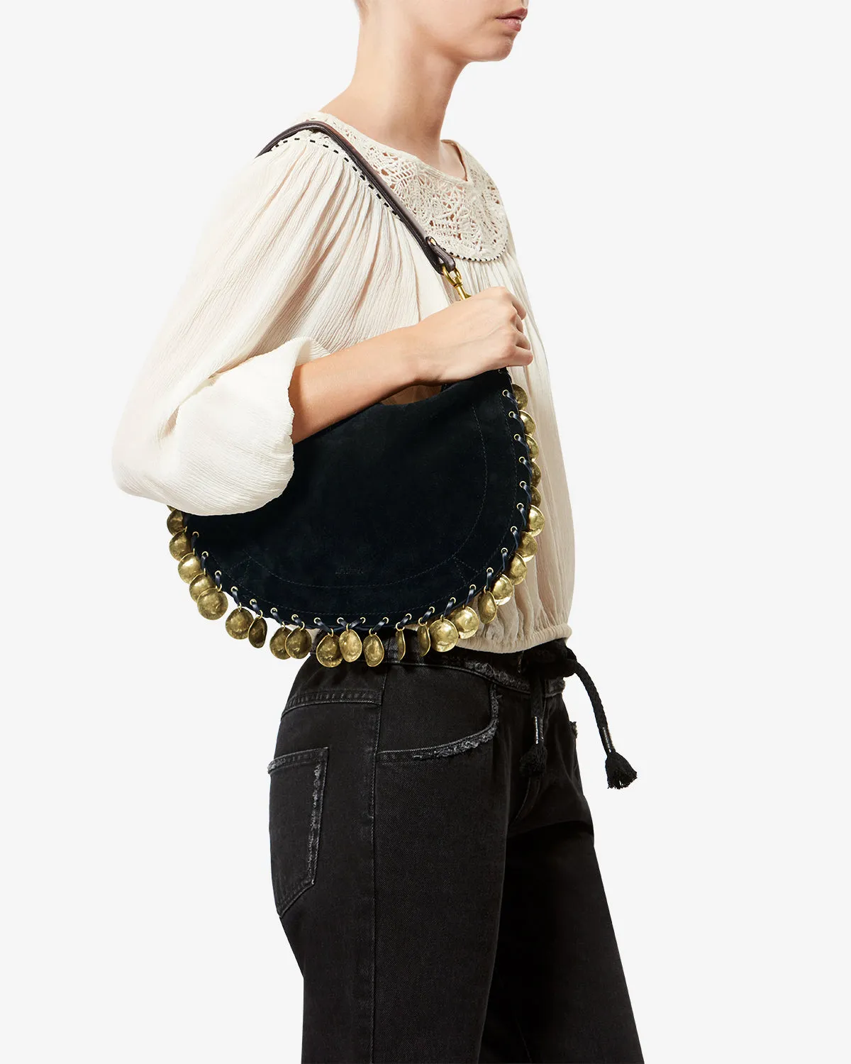 SAC OSKAN SOFT ZIP MÉDAILLES sold by Isabel Marant product image thumbnail 3