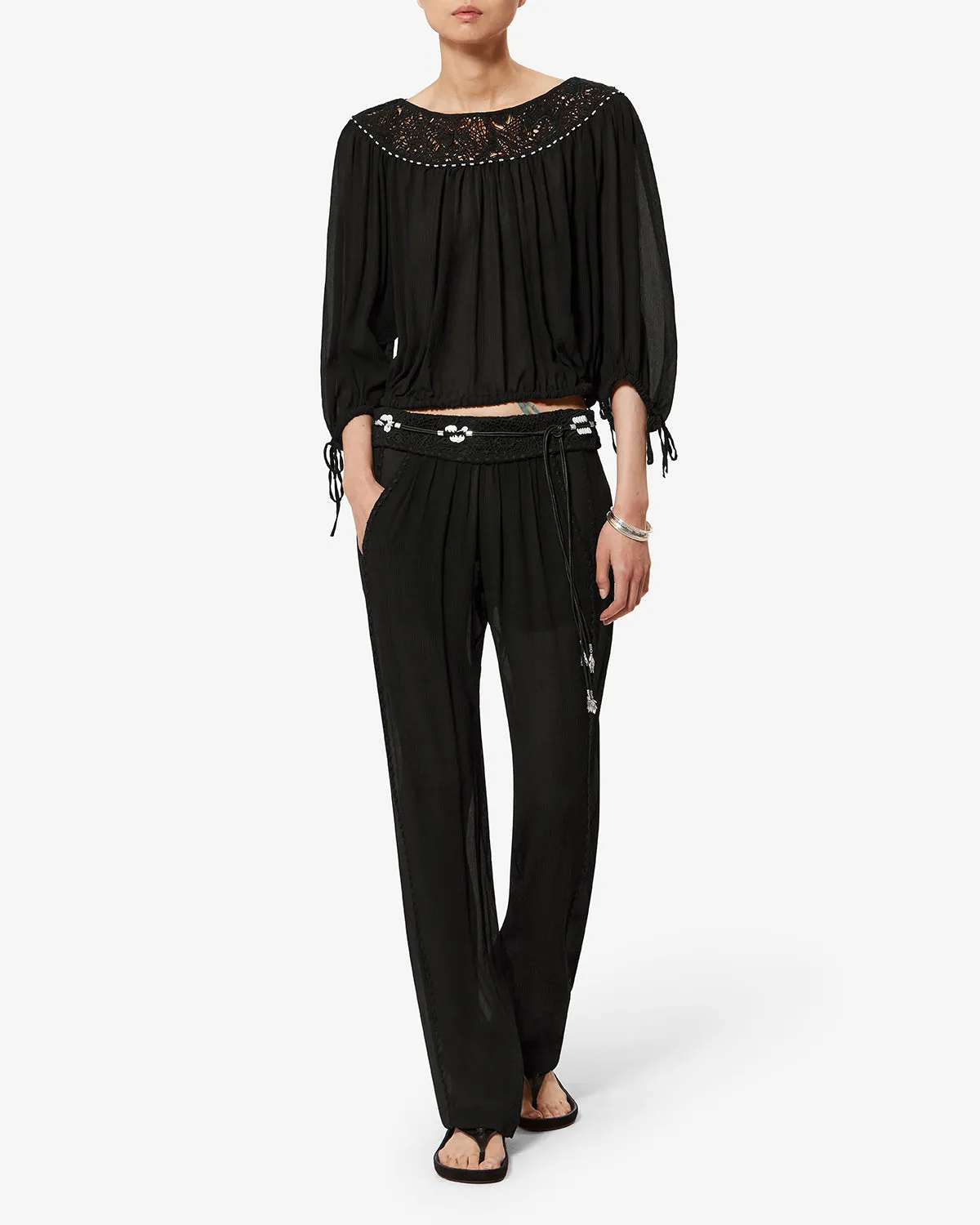 BLOUSE NELIDA sold by Isabel Marant product image thumbnail 4