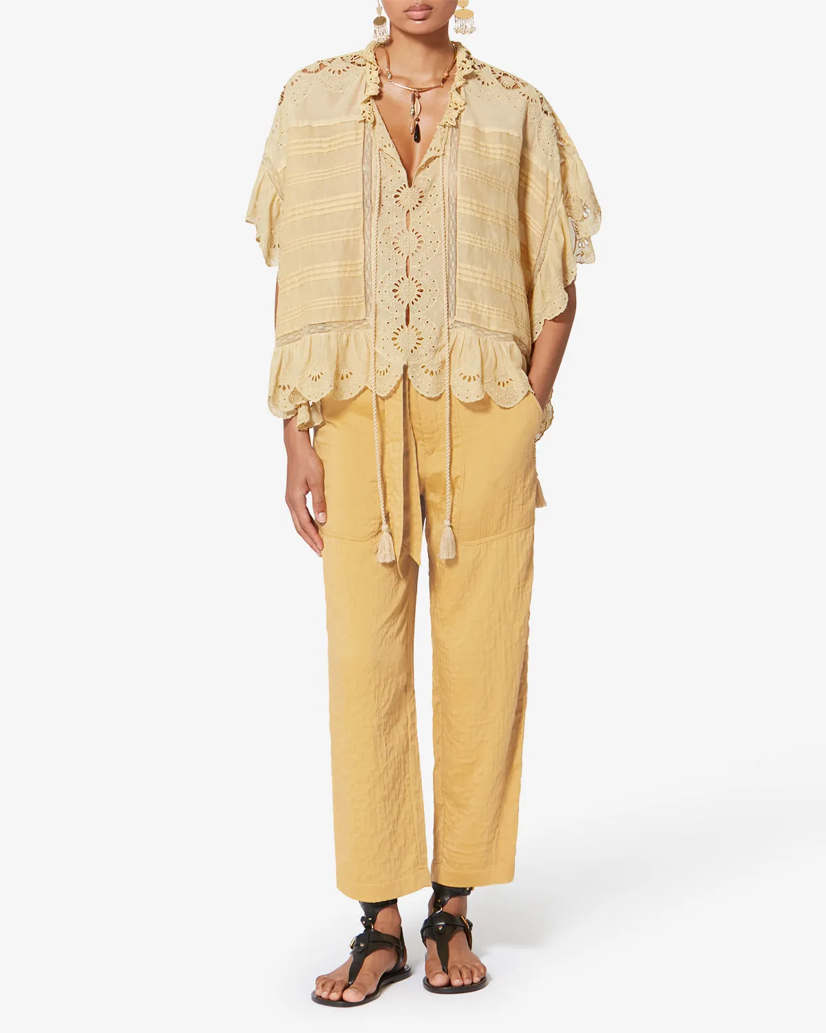 PANTALON BILNA sold by Isabel Marant product image thumbnail 4