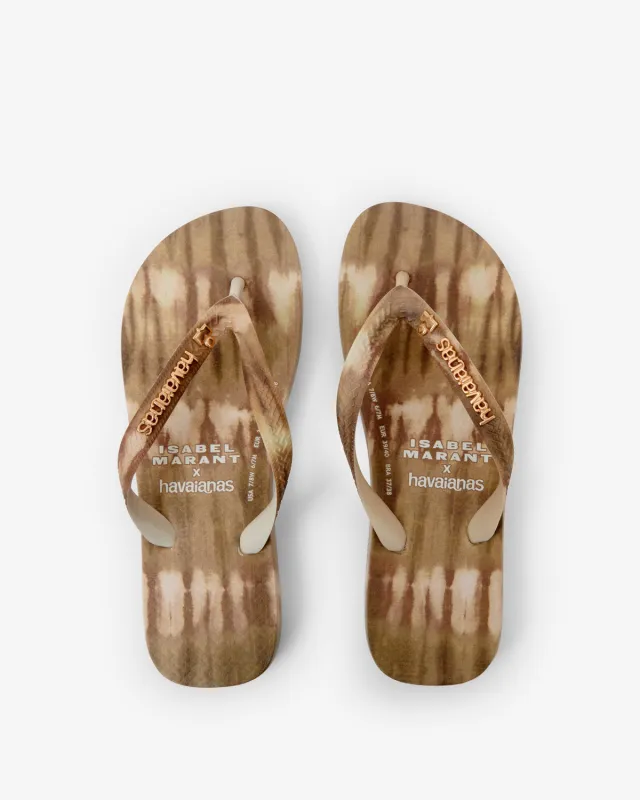 SANDALES HAVAIANAS IKAT PRINT made by Isabel Marant