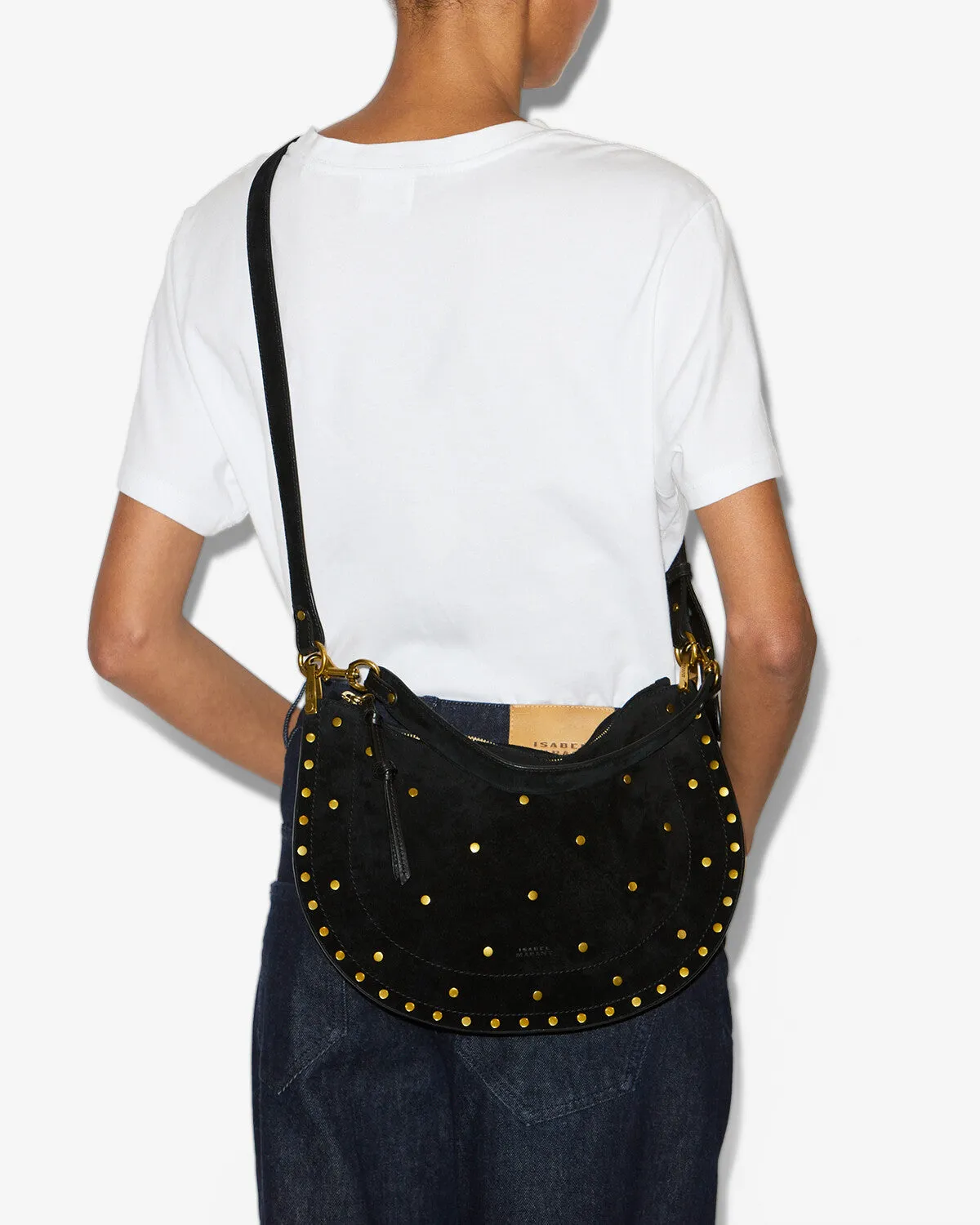 SAC OSKAN SOFT ZIPPED AVEC CLOUS sold by Isabel Marant product image thumbnail 3