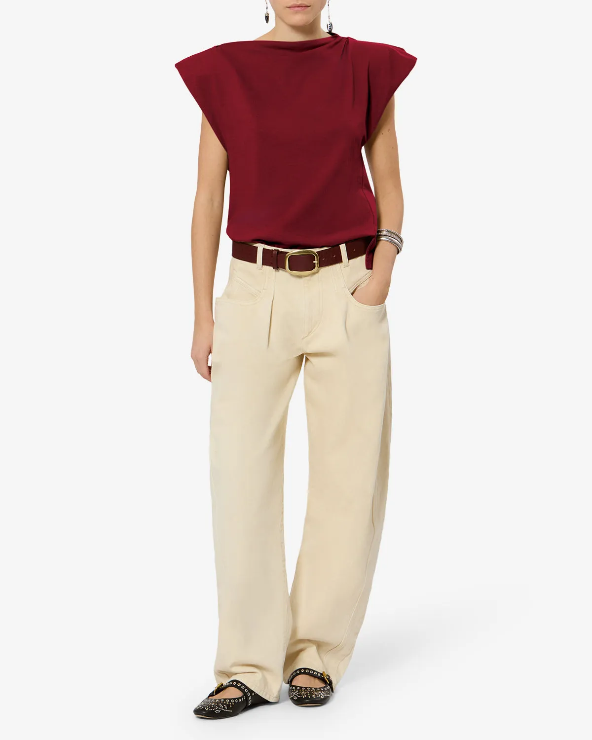 TEE SHIRT SEBANI sold by Isabel Marant product image thumbnail 3