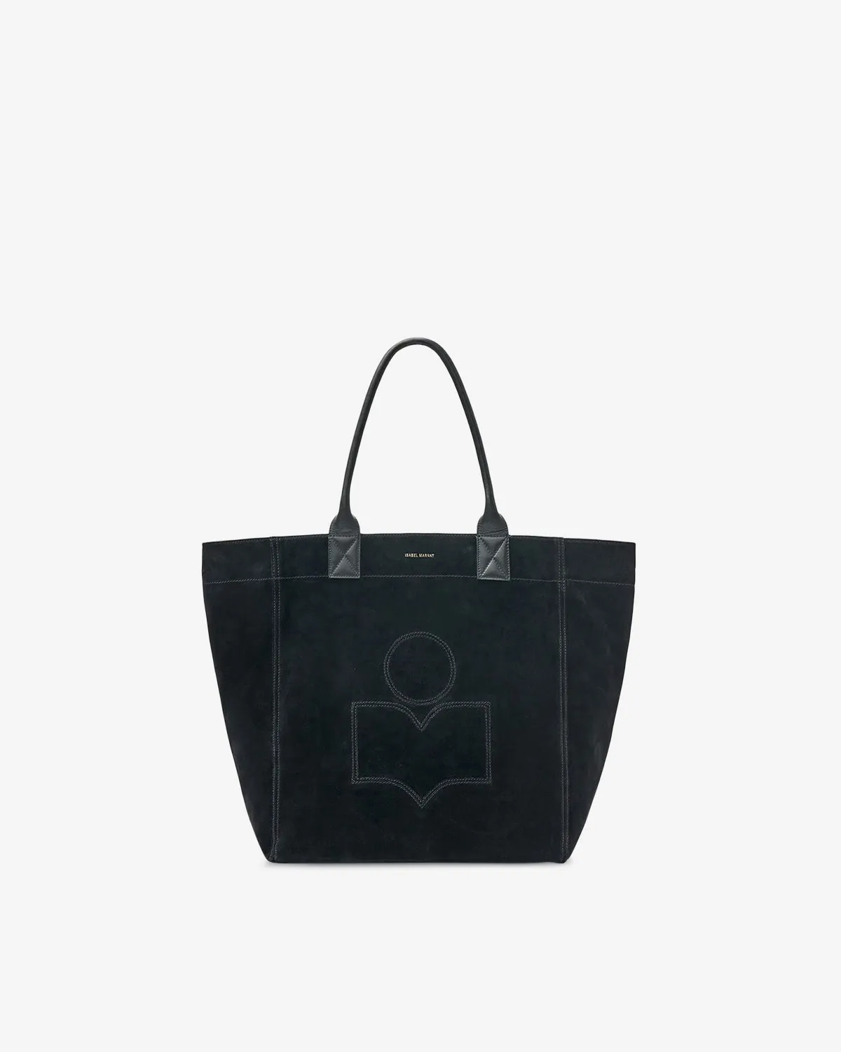 Sac cabas Yenky en cuir velours sold by Isabel Marant product image thumbnail 3