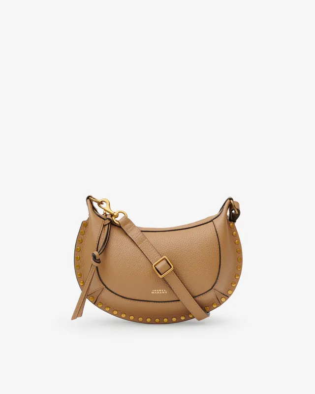 Sac Oskan Moon en cuir grainé made by Isabel Marant