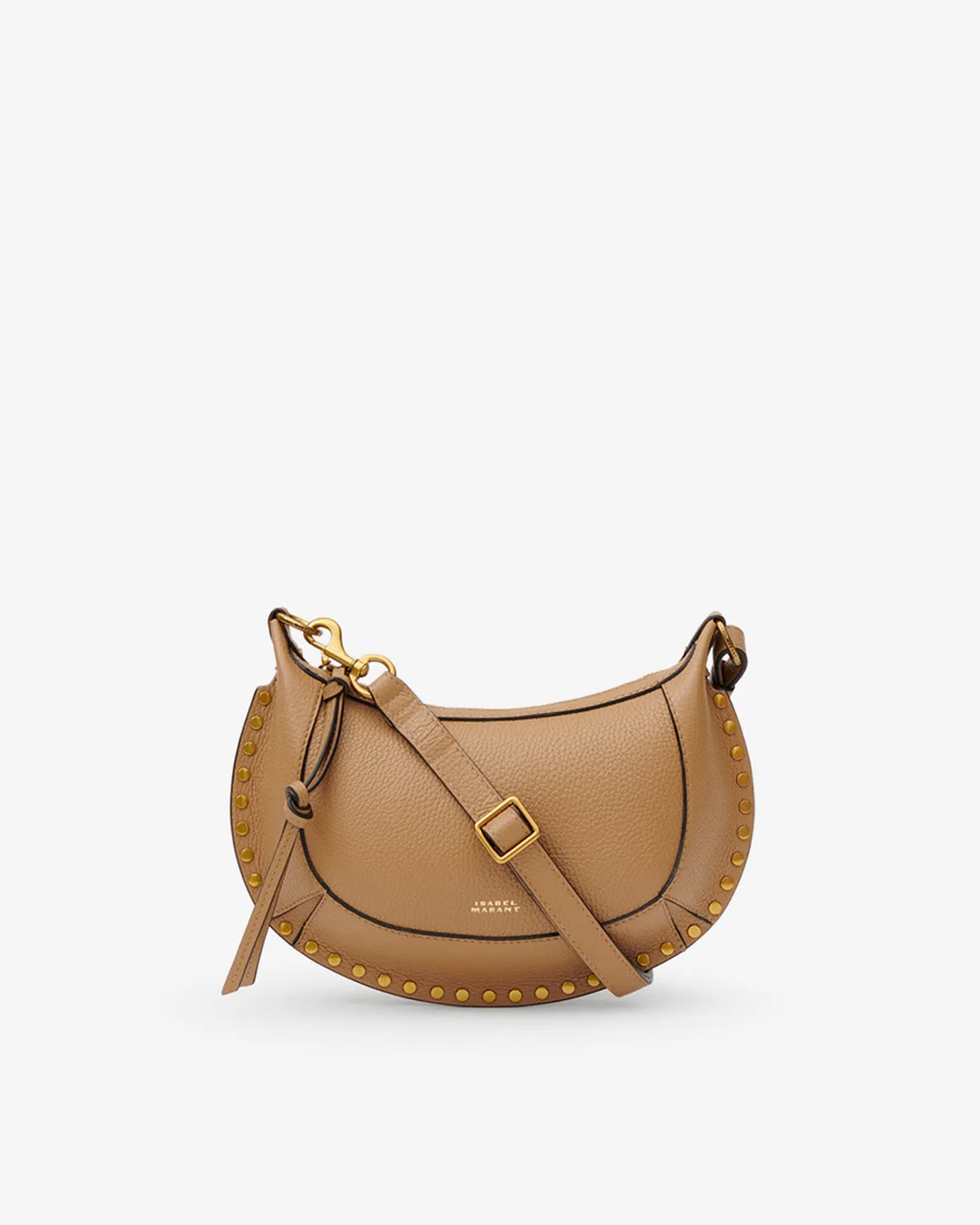 Sac Oskan Moon en cuir grainé sold by Isabel Marant
