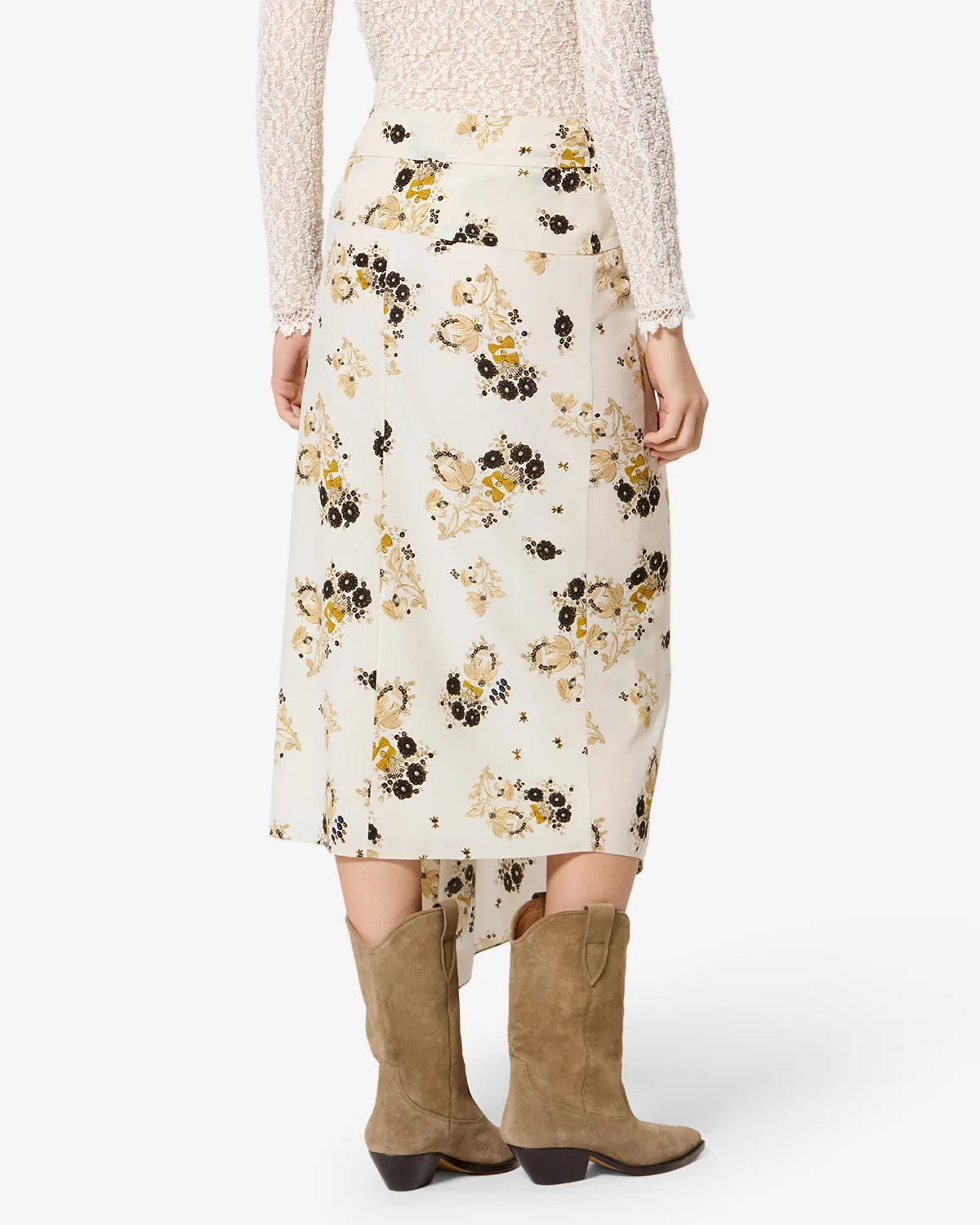 Jupe Faniry en soie sold by Isabel Marant product image thumbnail 3