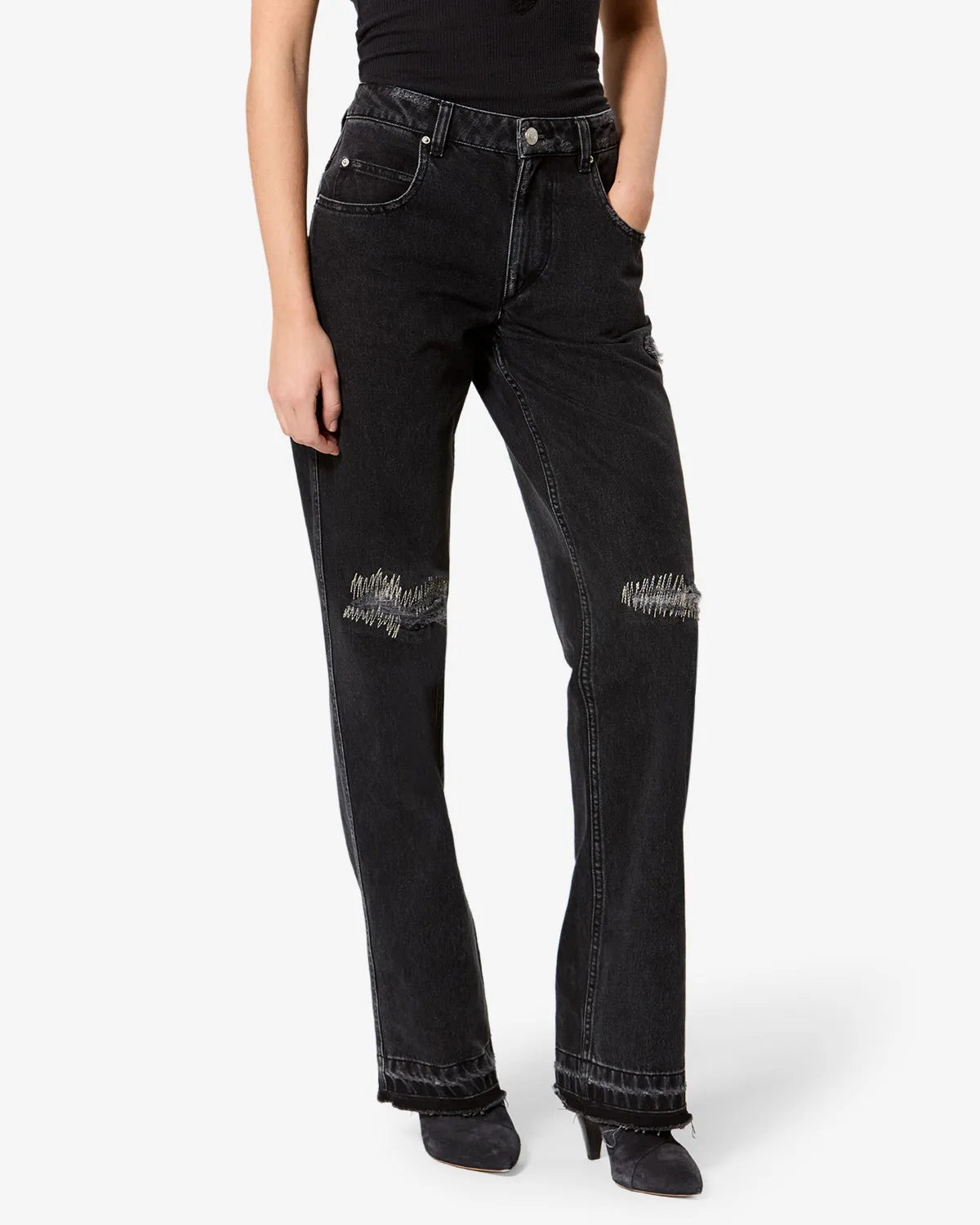 Pantalon Zeah sold by Isabel Marant product image thumbnail 5