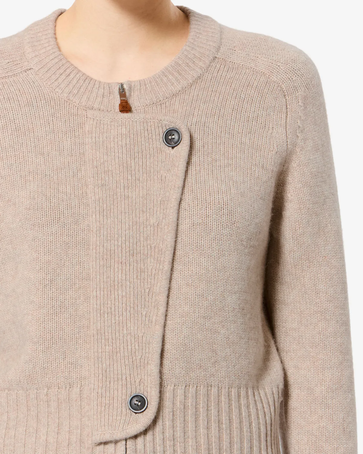 Cardigan Murielle en laine sold by Isabel Marant product image thumbnail 2