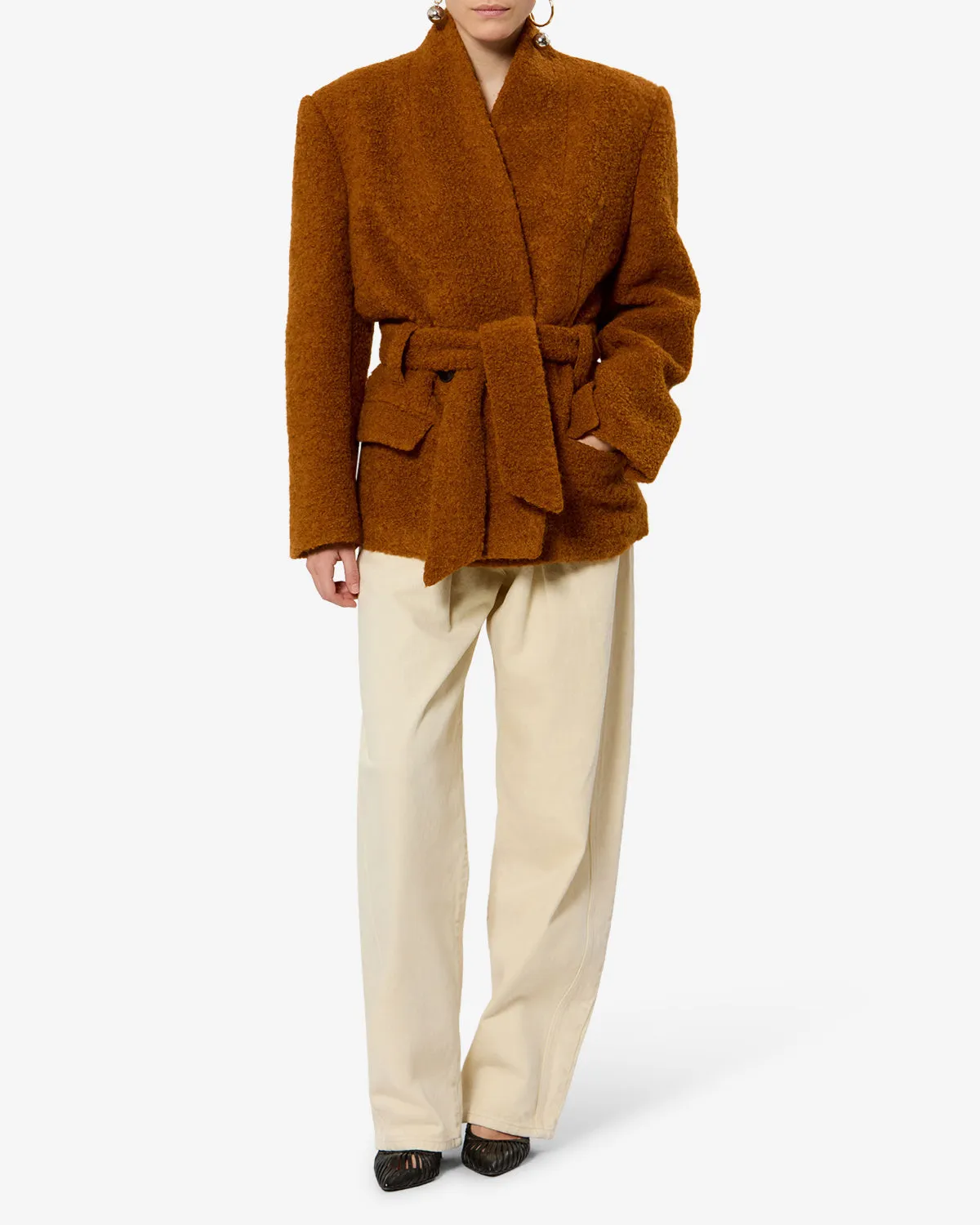 Veste Syndra en laine sold by Isabel Marant product image thumbnail 4