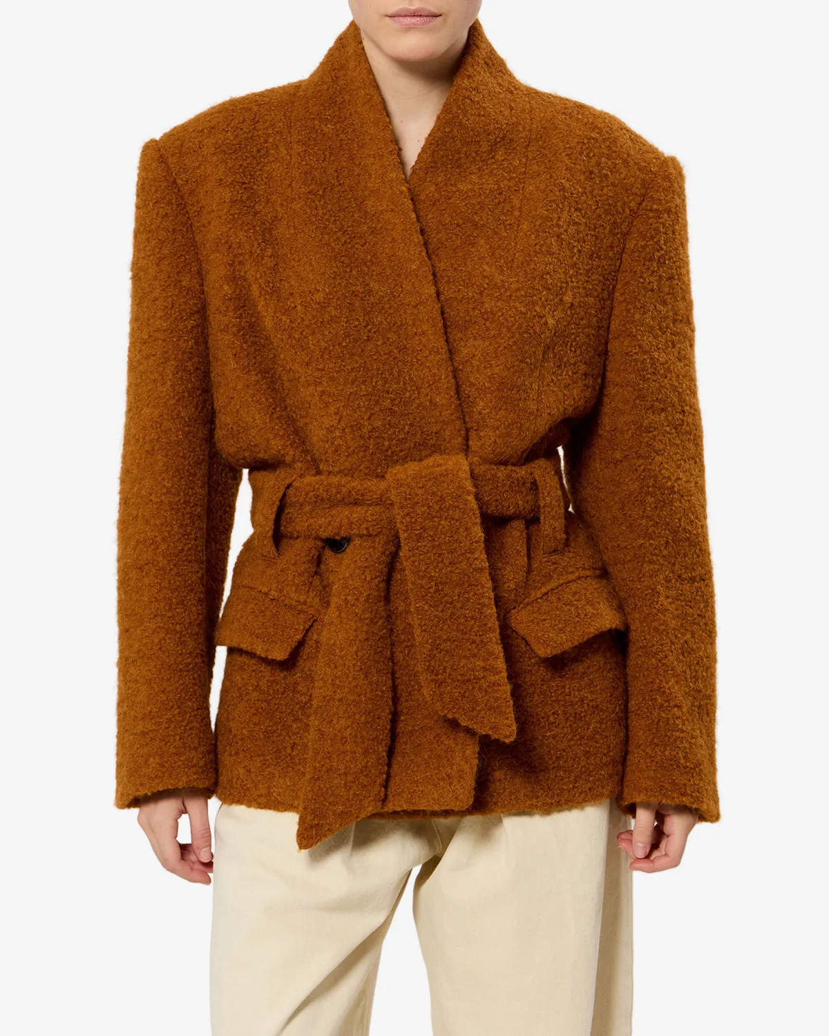 Veste Syndra en laine sold by Isabel Marant product image thumbnail 5