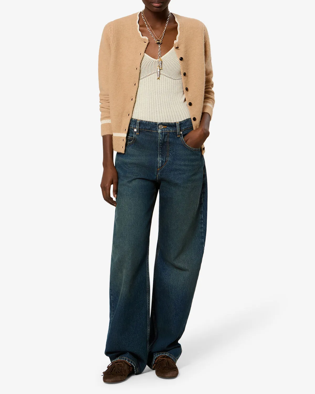 Cardigan Naia en alpaga sold by Isabel Marant product image thumbnail 4