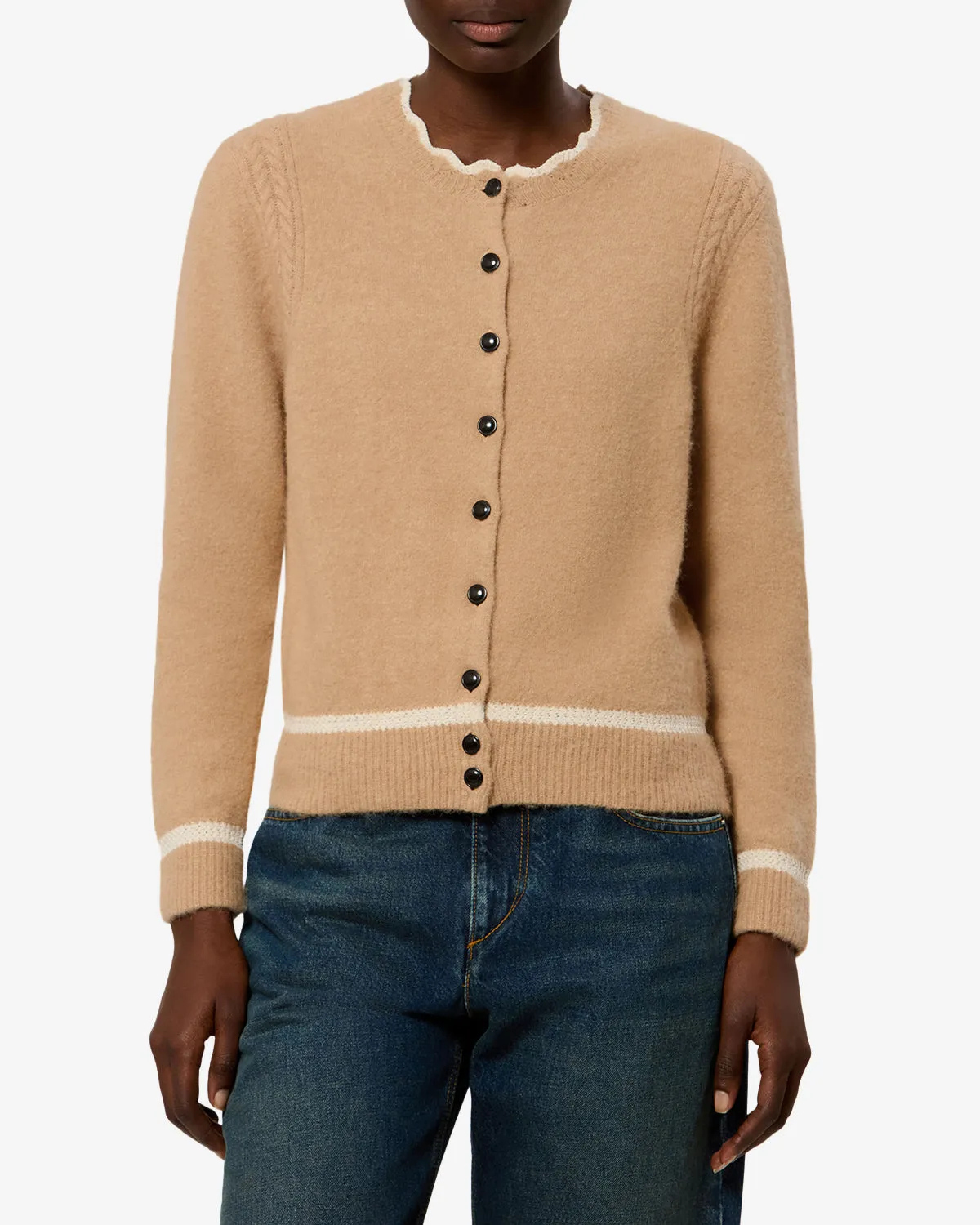 Cardigan Naia en alpaga sold by Isabel Marant product image thumbnail 5