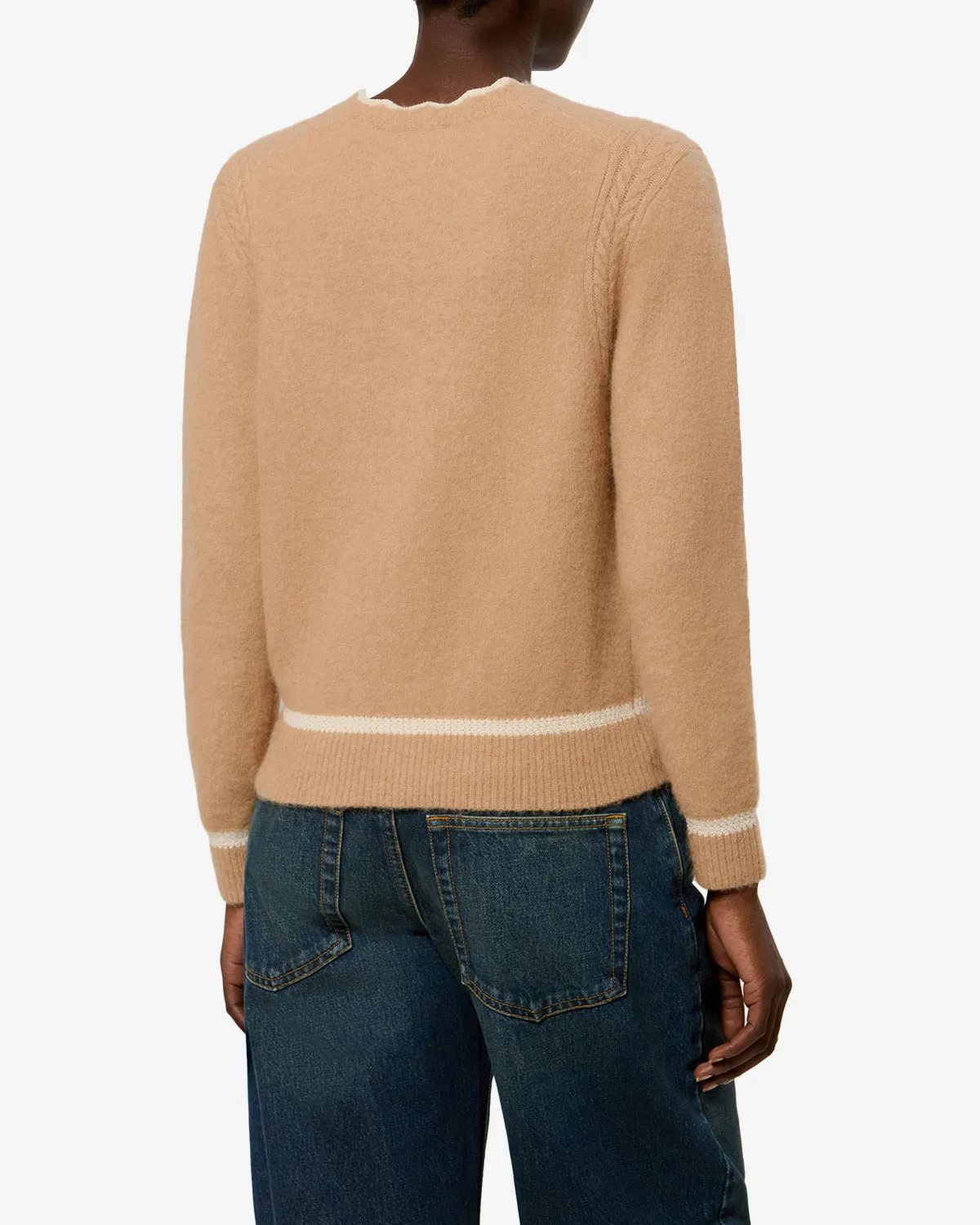 Cardigan Naia en alpaga sold by Isabel Marant product image thumbnail 3
