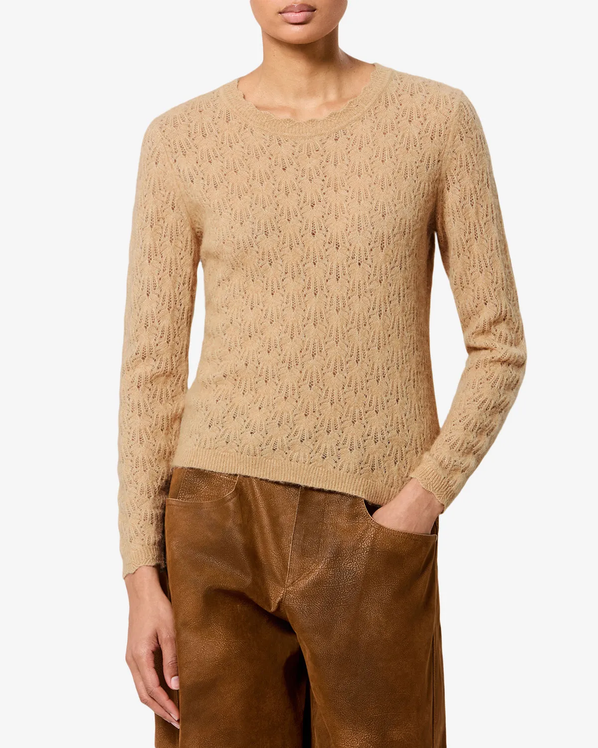 Pull Obeline en alpaga sold by Isabel Marant product image thumbnail 5