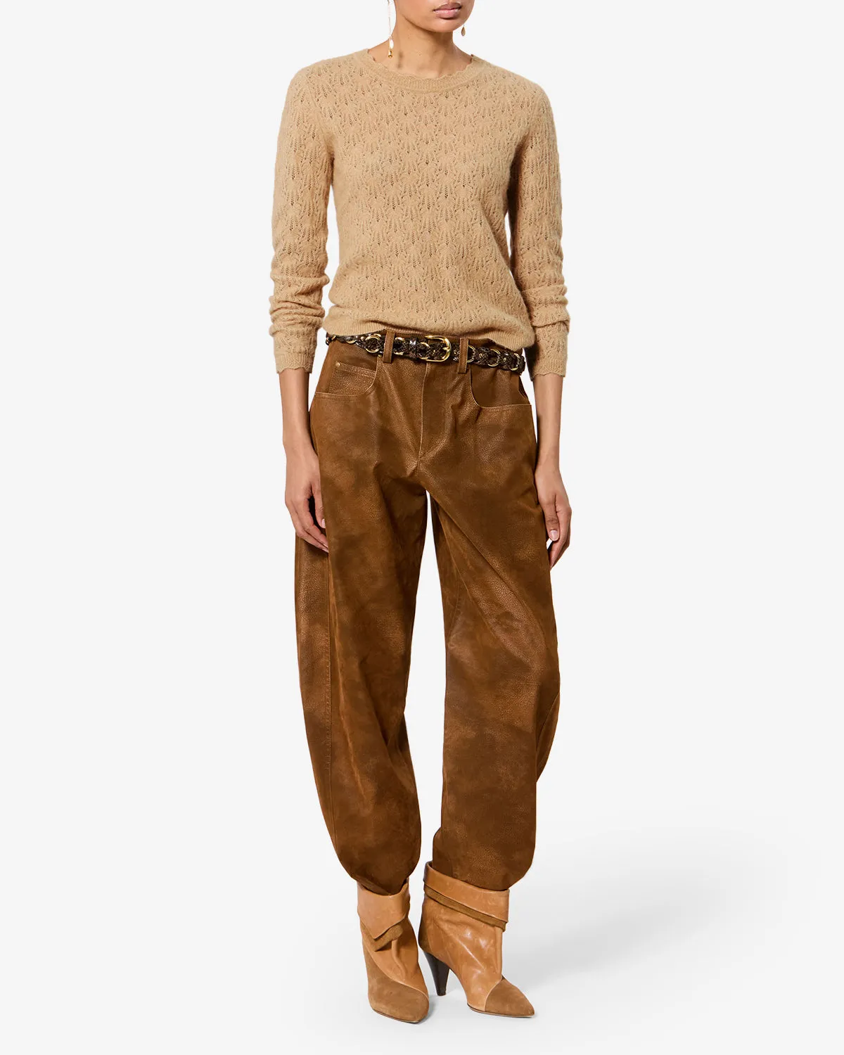 Pull Obeline en alpaga sold by Isabel Marant product image thumbnail 4