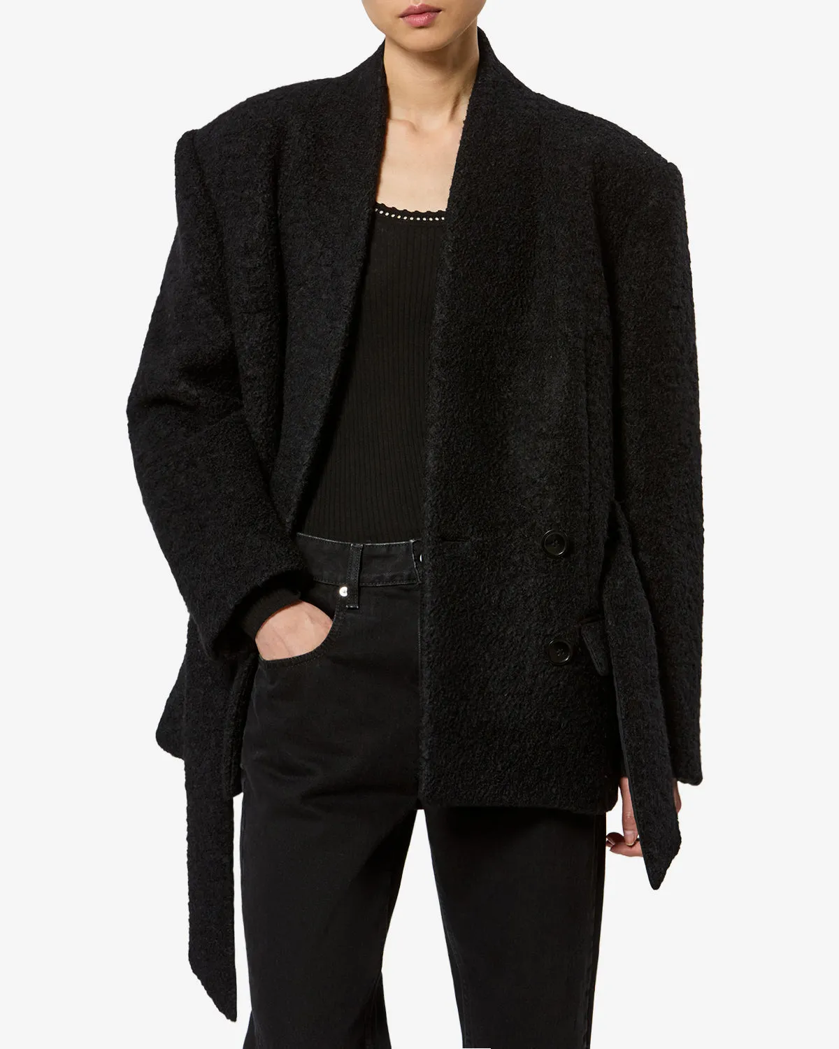 Veste Syndra en laine sold by Isabel Marant product image thumbnail 5