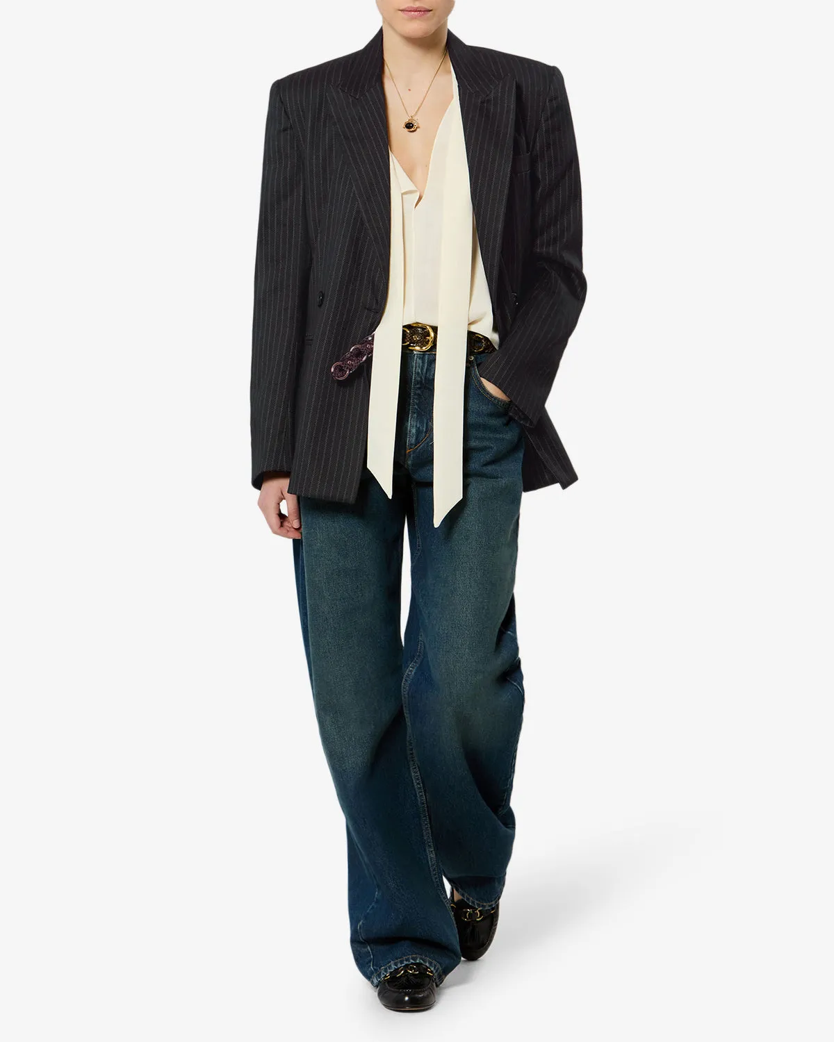 Veste Ranya en laine sold by Isabel Marant product image thumbnail 4