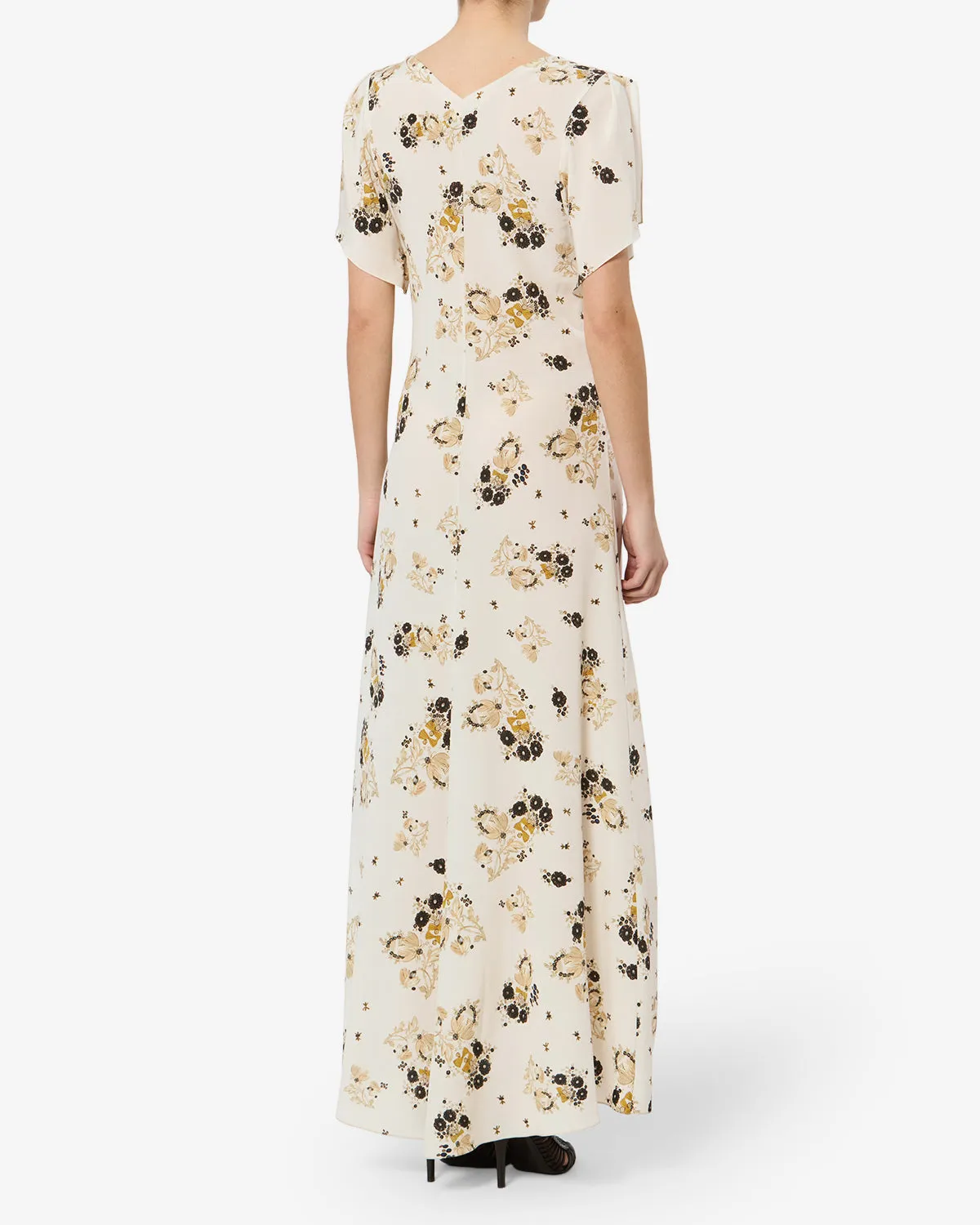 Robe Falja en soie sold by Isabel Marant product image thumbnail 3