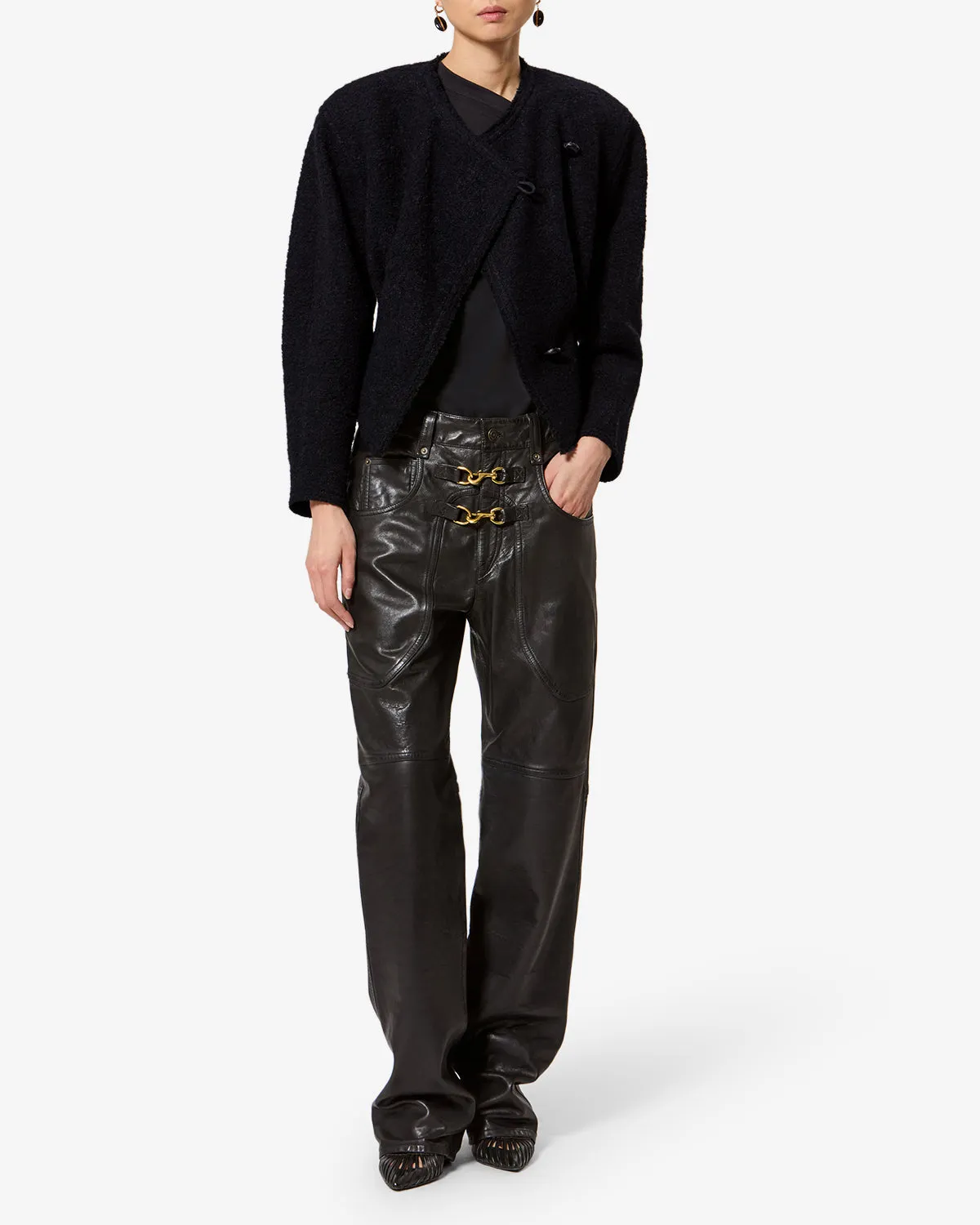Veste Suna en laine sold by Isabel Marant product image thumbnail 4