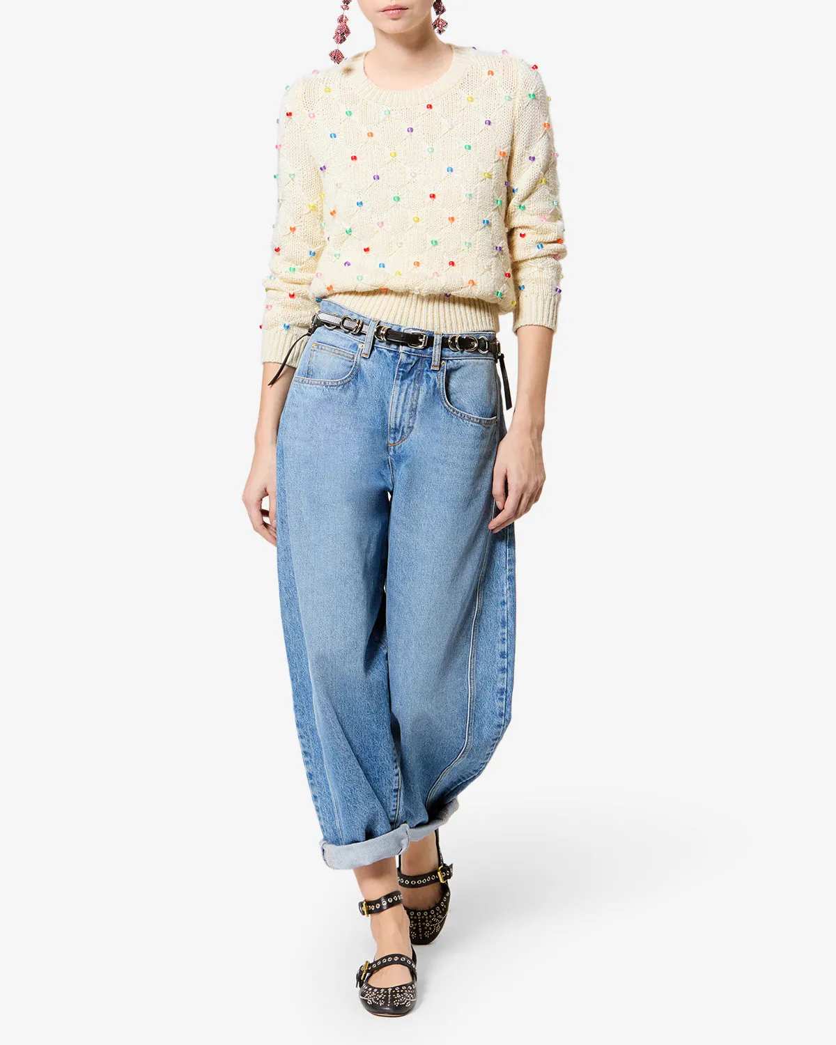 Pull Priyanka en laine sold by Isabel Marant product image thumbnail 4