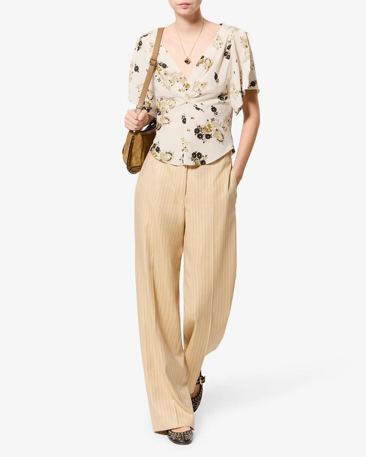 Top Faljane en soie sold by Isabel Marant product image thumbnail 4
