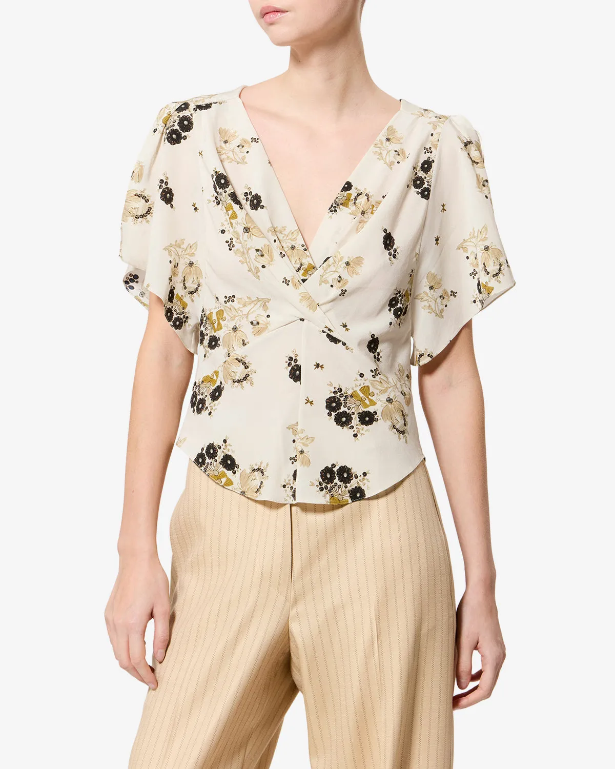 Top Faljane en soie sold by Isabel Marant product image thumbnail 5
