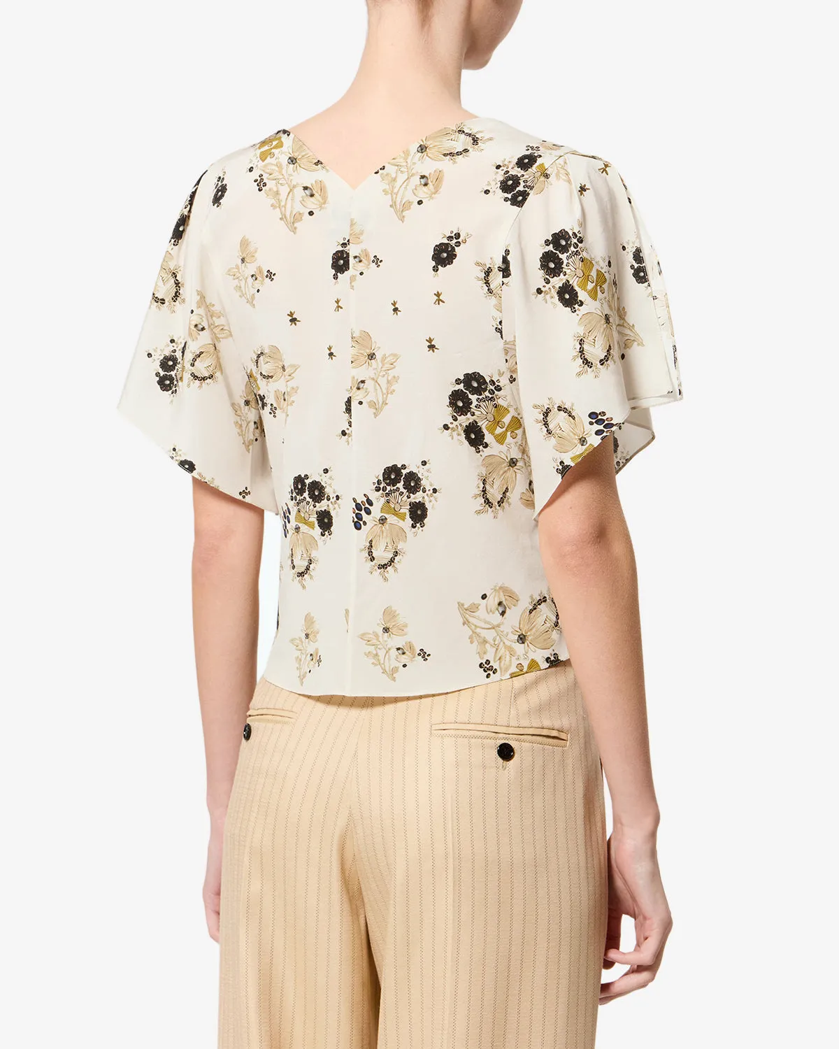 Top Faljane en soie sold by Isabel Marant product image thumbnail 3