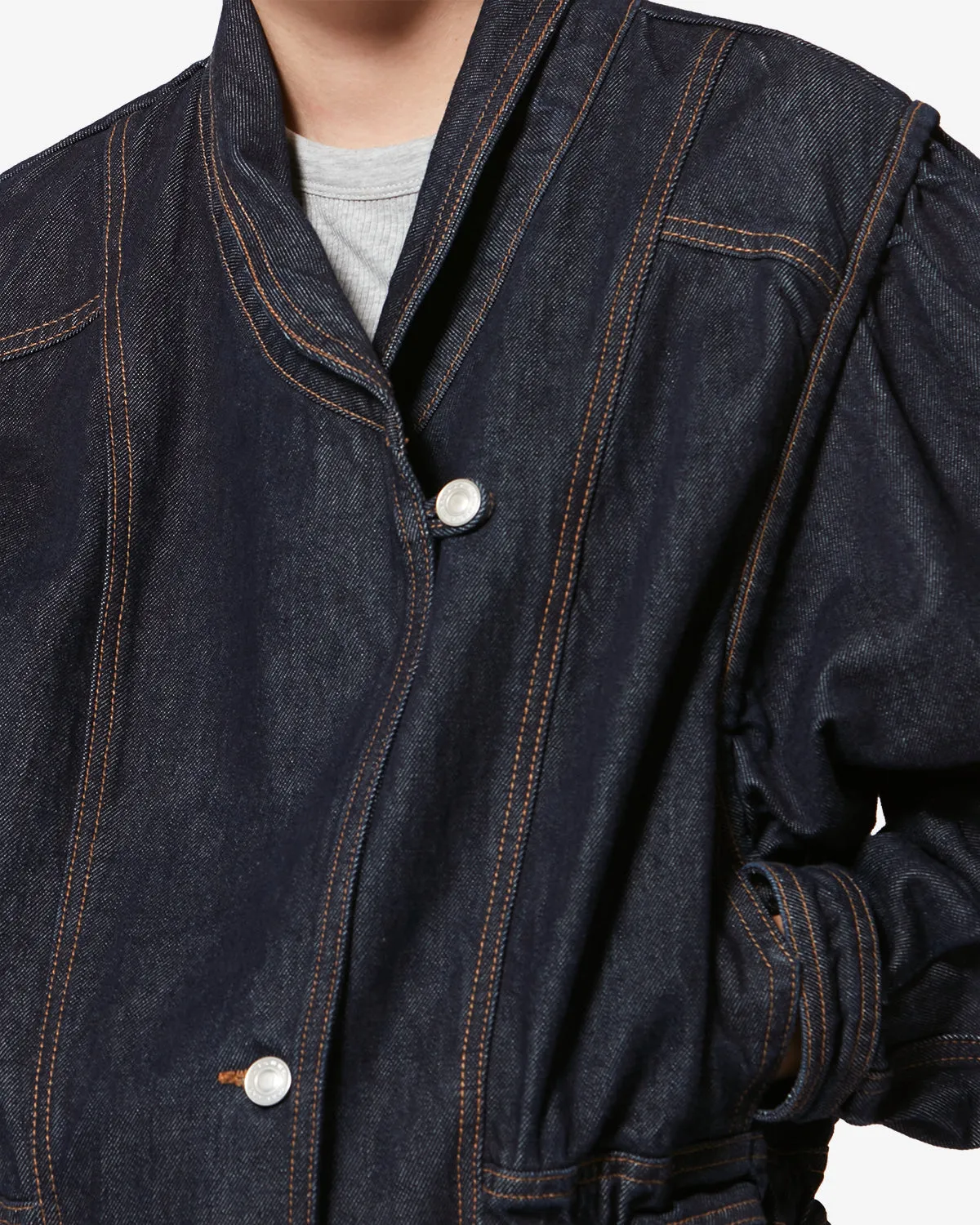 Veste Dolie en denim sold by Isabel Marant product image thumbnail 2